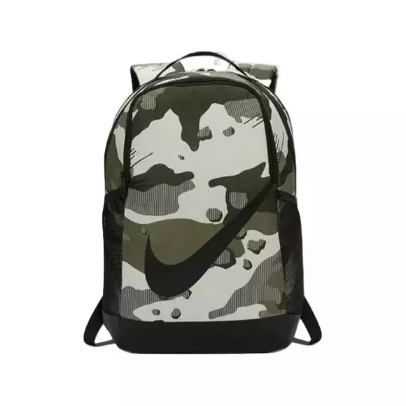 camouflage check print backpack | Sprayground 