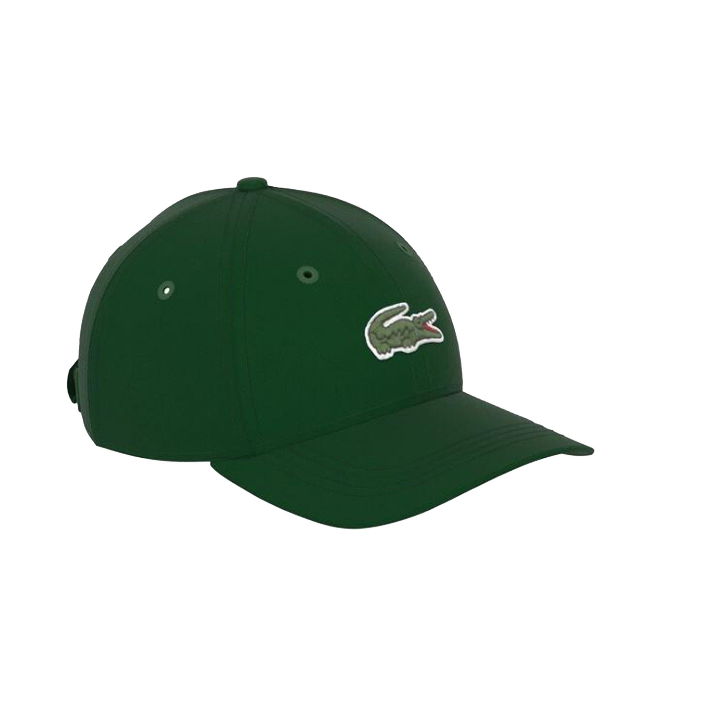 Lacoste Big Croc Adjustable Strapback Hat - Green - GREEN