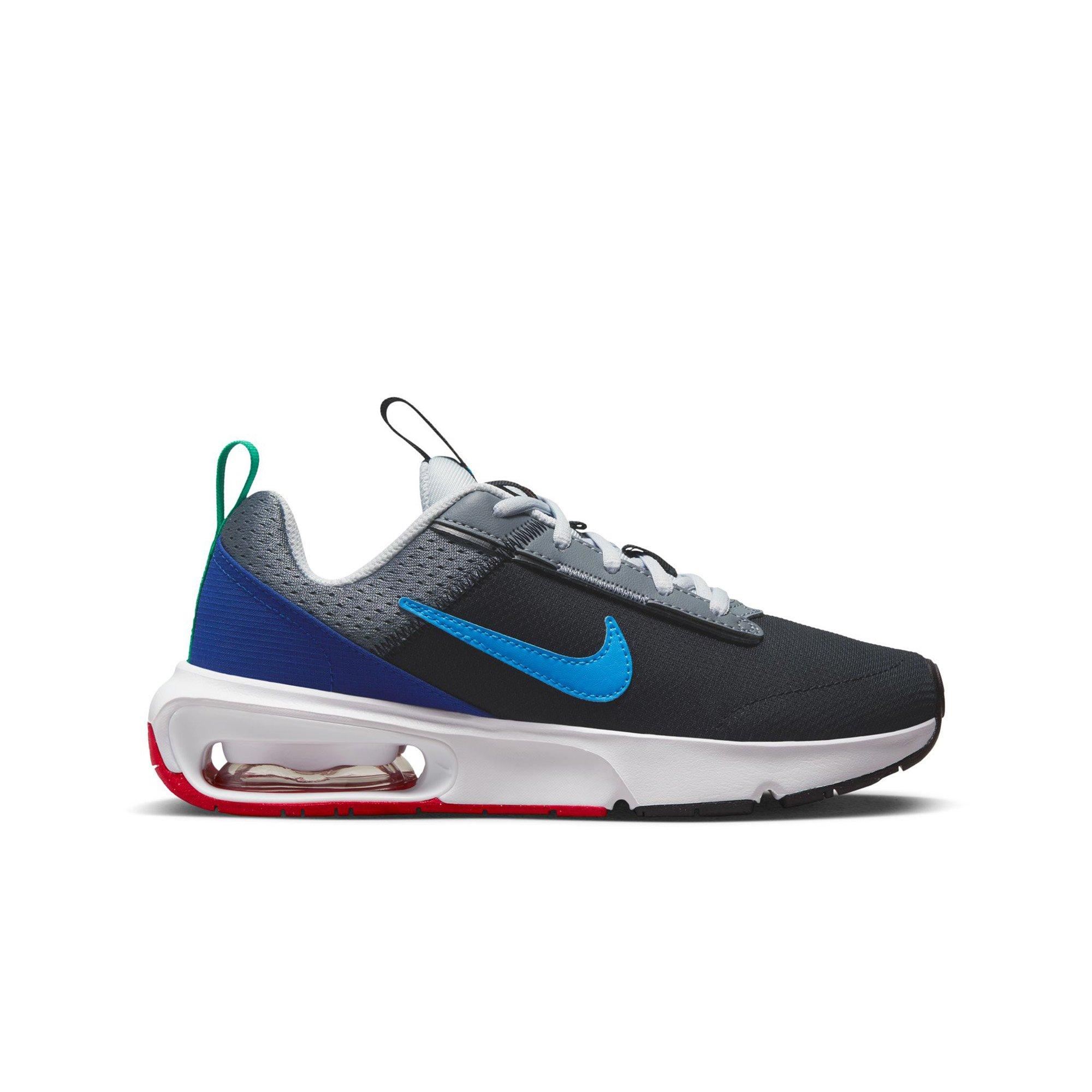 Nike Air Max INTRLK Lite "Black/Photo Blue/Cool Grey" Grade School Boys' Shoe - BLACK/BLUE Thumbnail View 1