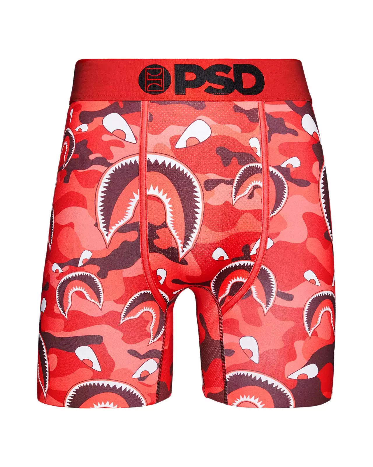 PSD Men's Camo Mini Shark Underwear - RED