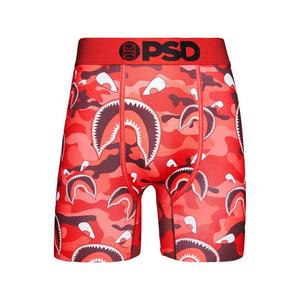 2 Pack PSD Youth Boy's Large Boxer Briefs - Shark Print