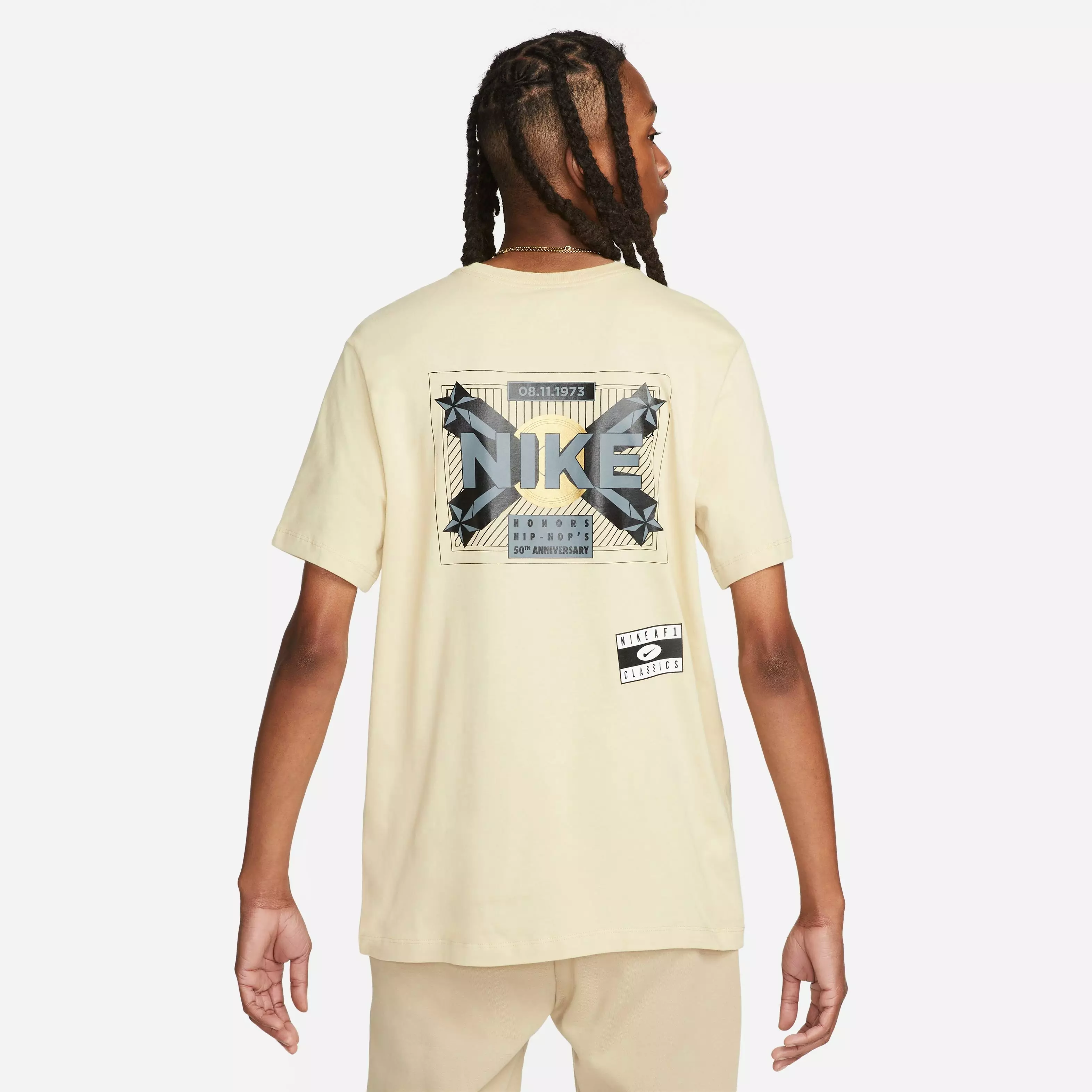 Nike Men's Sportswear "50 Years of Hip Hop" Tee - TAN