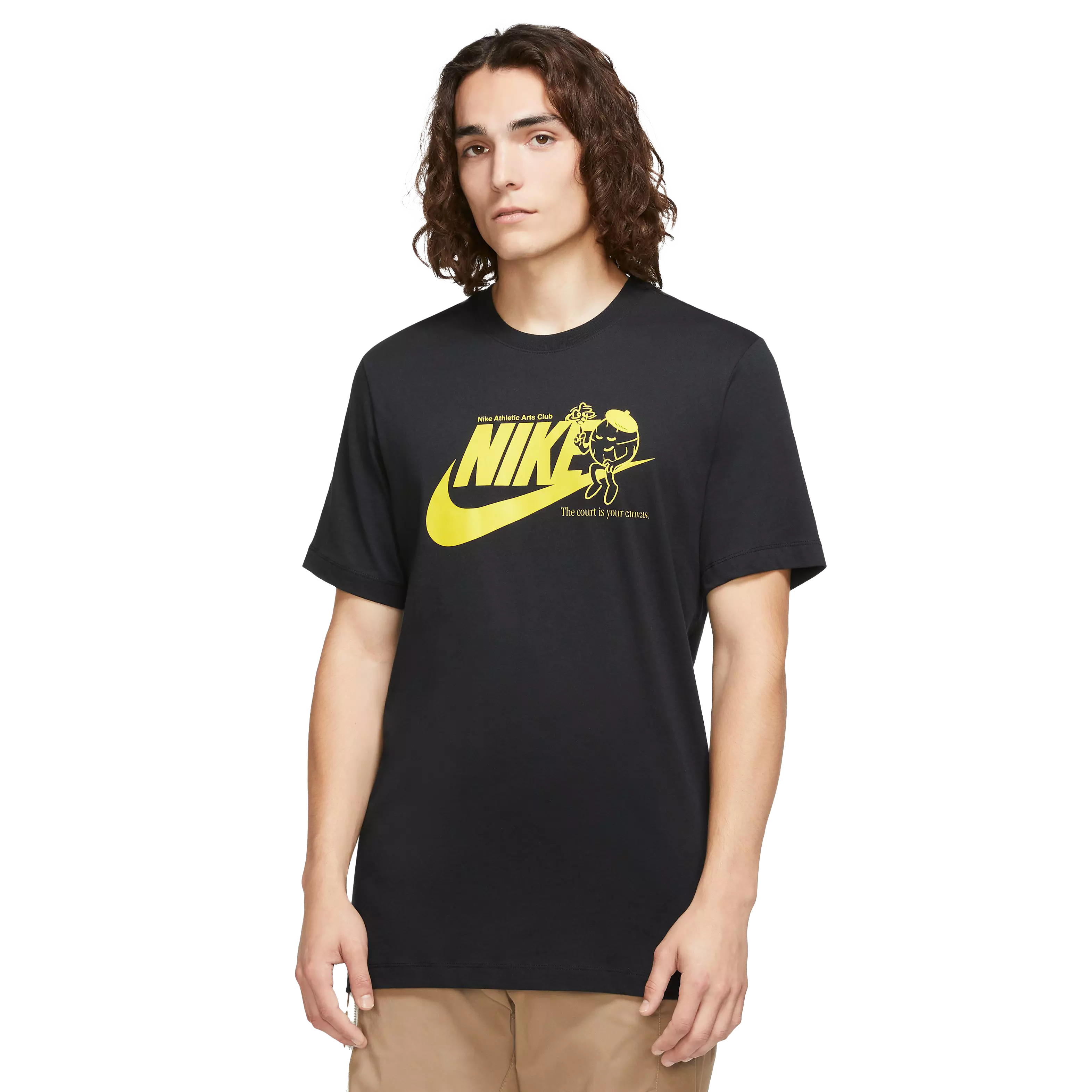 Nike Men's Sportswear Art Is Sport Tee-Black - BLACK