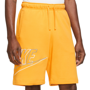 Gold And Black Men's Athletic Long Shorts - Liberty Maniacs