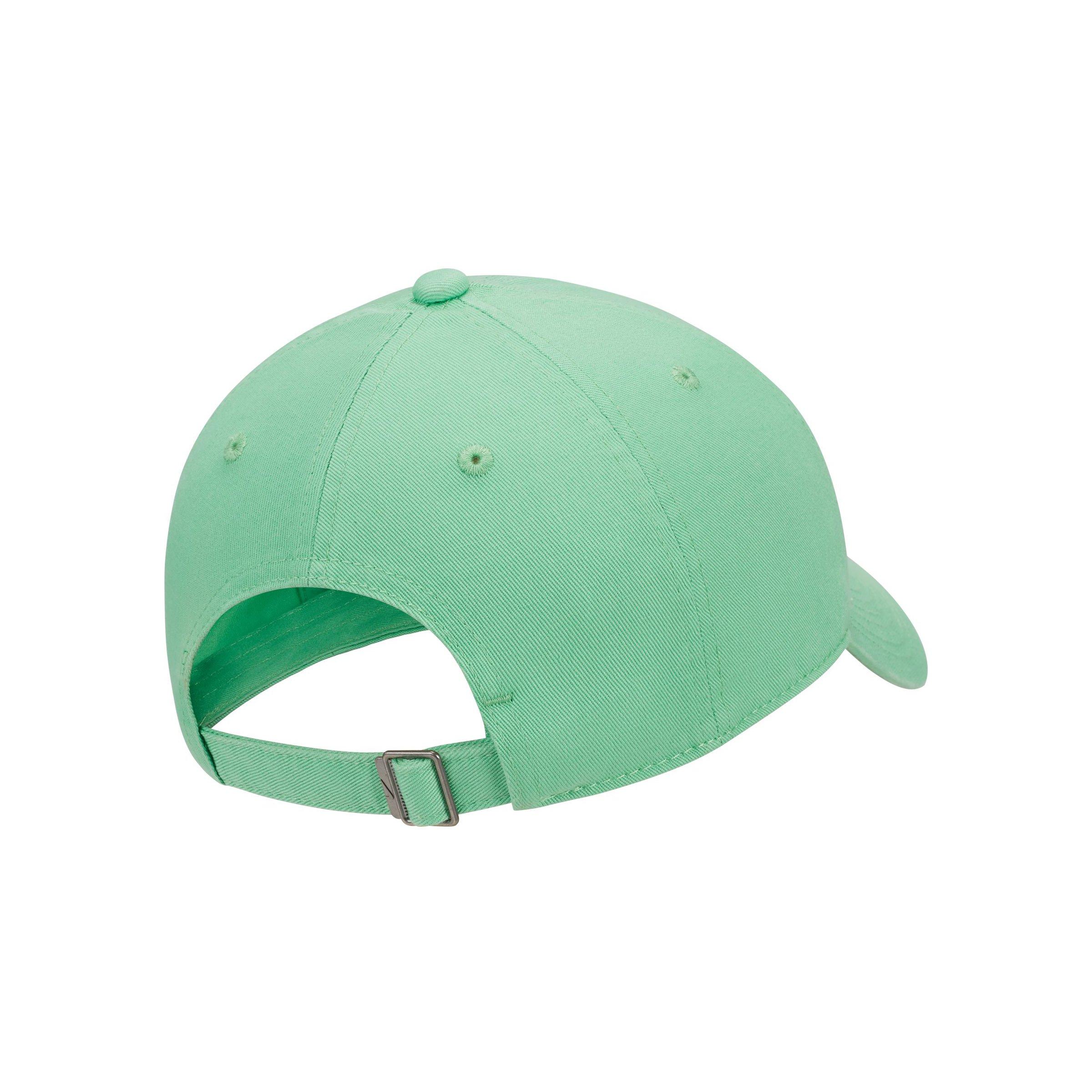 Nike Sportswear Heritage86 Futura Washed Adjustable Hat - Green - GREEN Thumbnail View 2