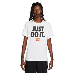 Nike Men's Sportswear JDI Verbiage Tee-White