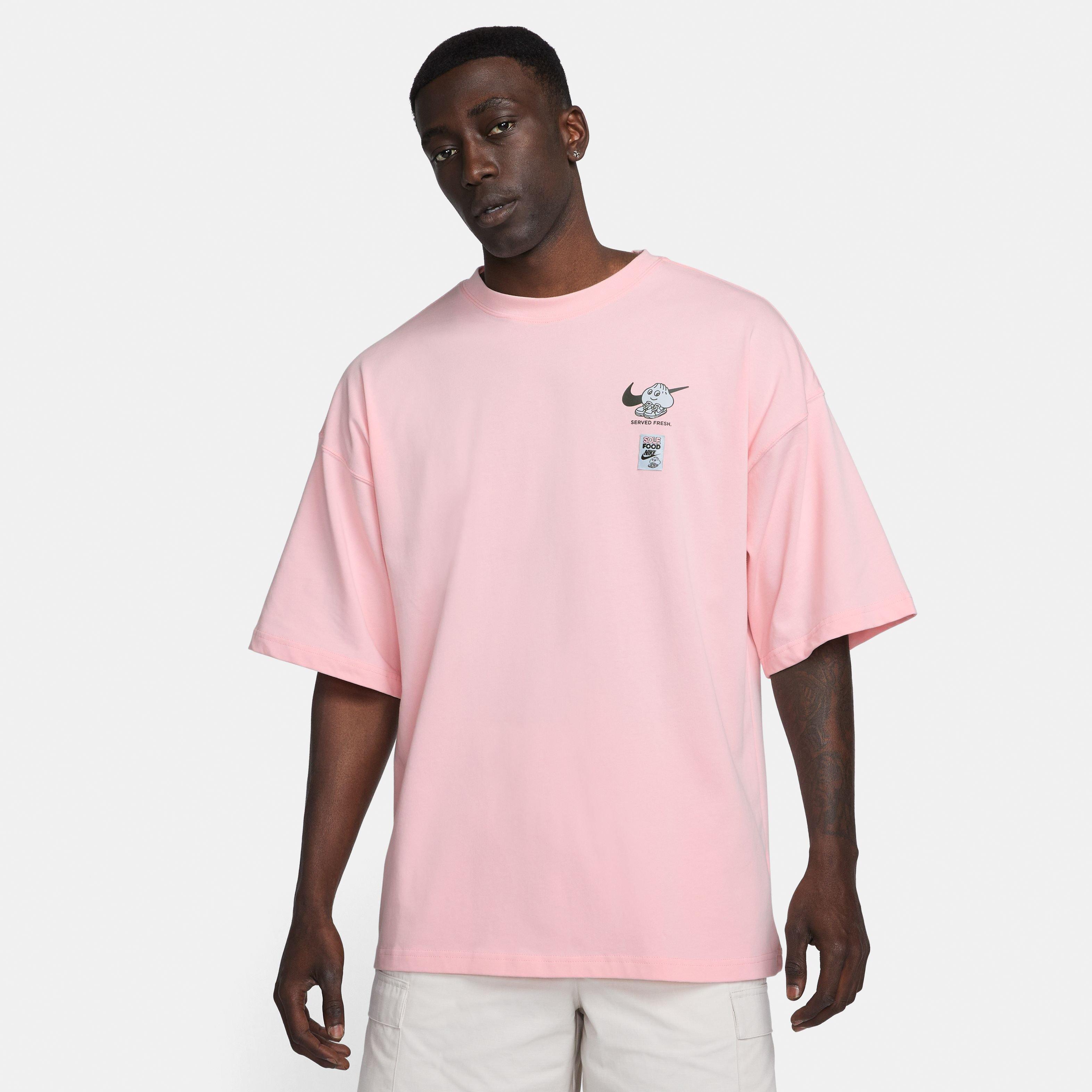 Pink and teal outlet nike shirt