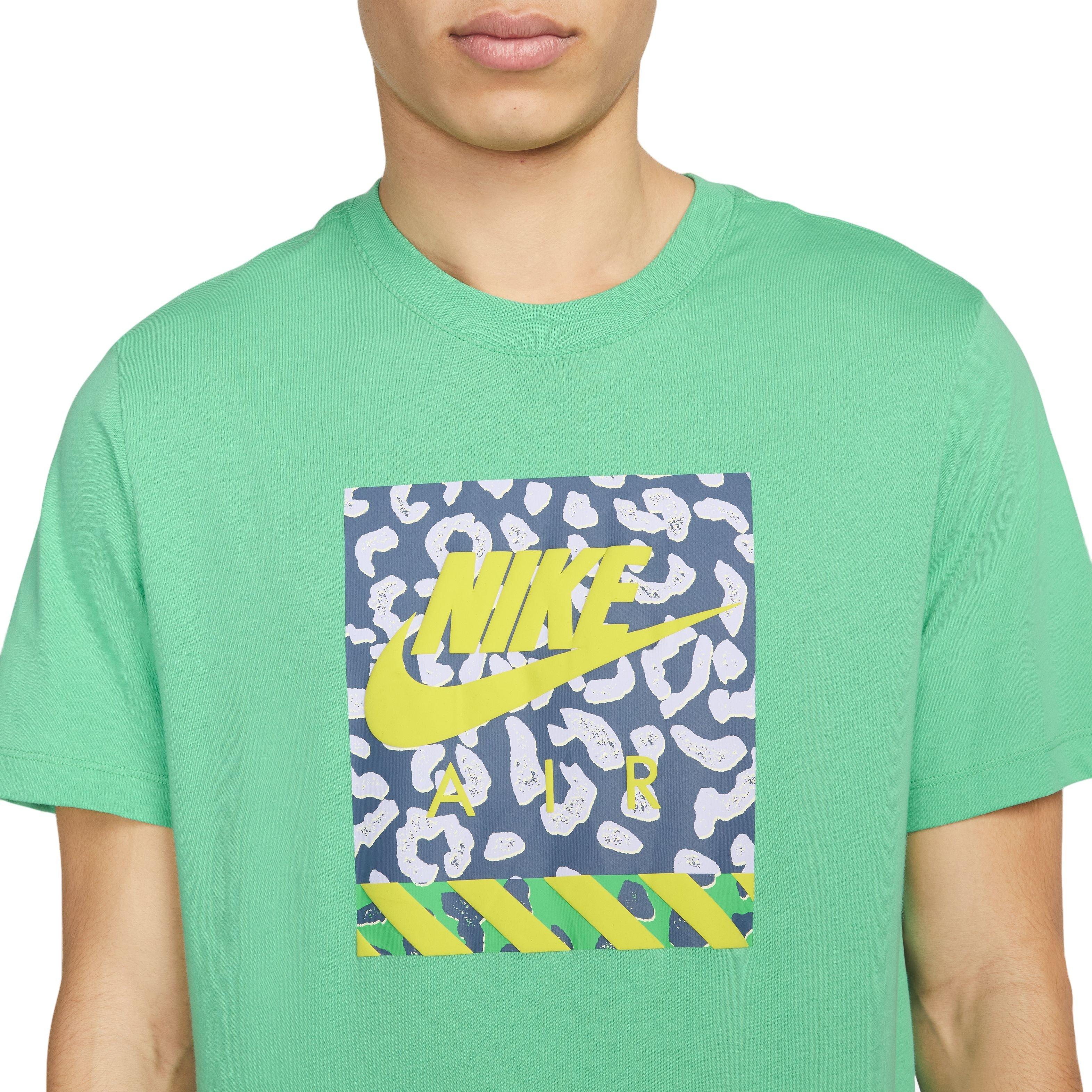 Nike Men's Sportswear Tee-Green - GREEN Thumbnail View 4