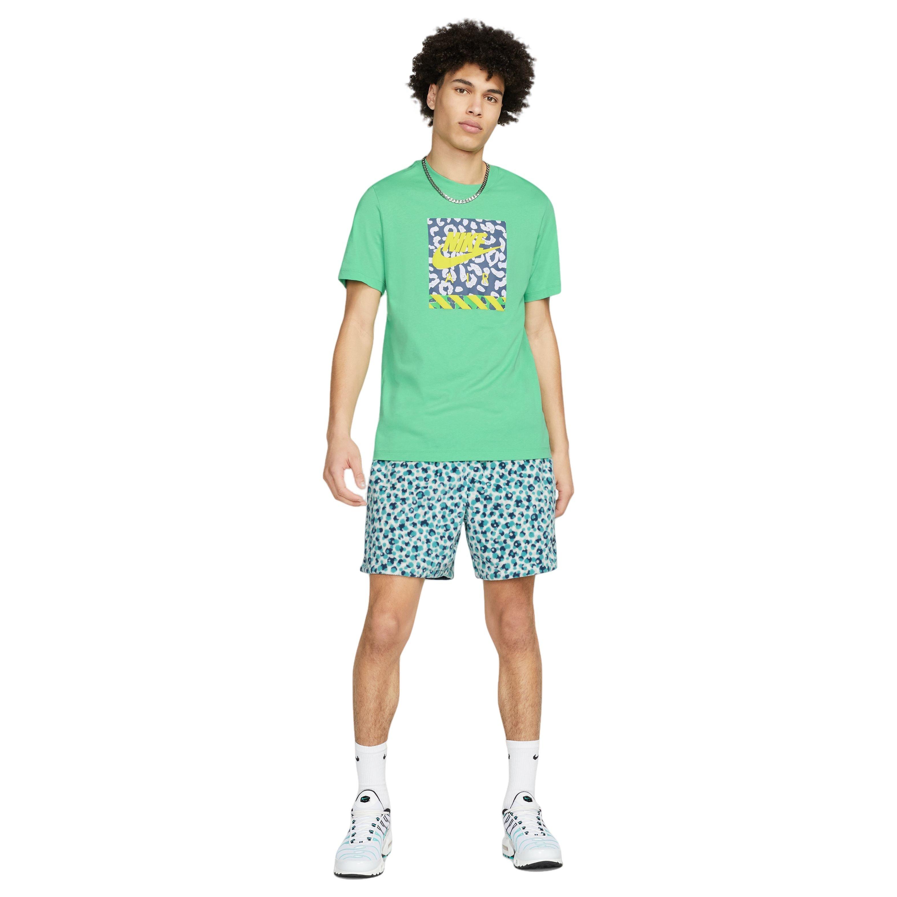 Nike Men's Sportswear Tee-Green - GREEN Thumbnail View 5