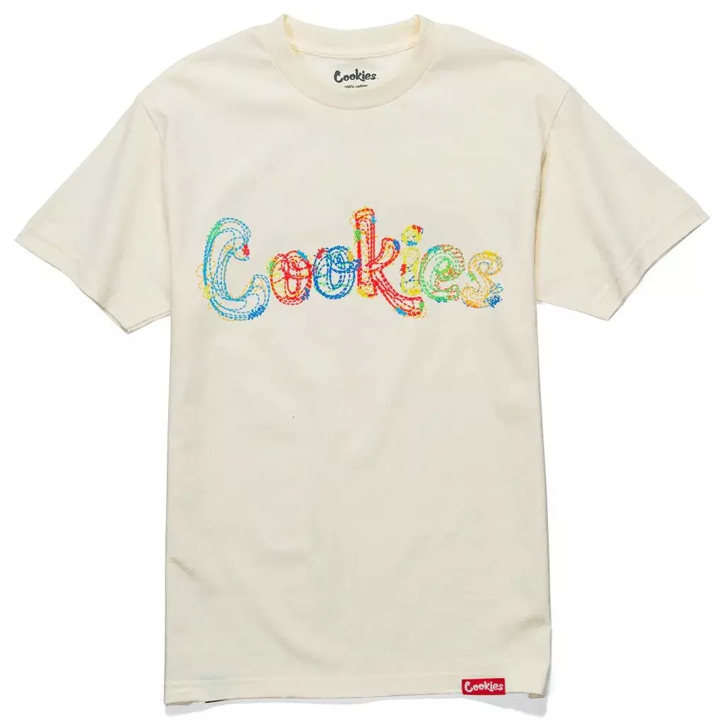 Cookies Men's Anthem Logo Tee  - CREAM
