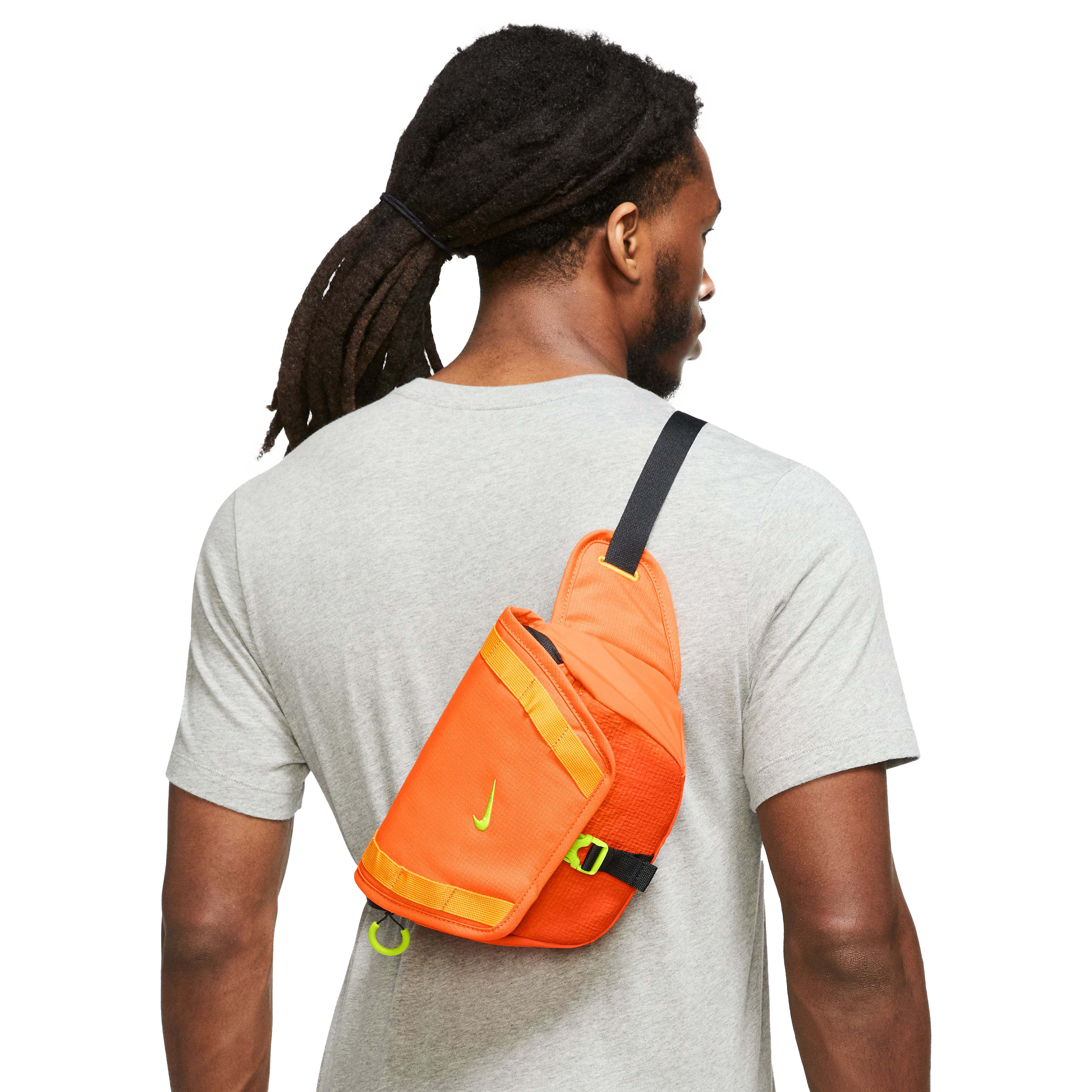 Nike orange top fanny pack