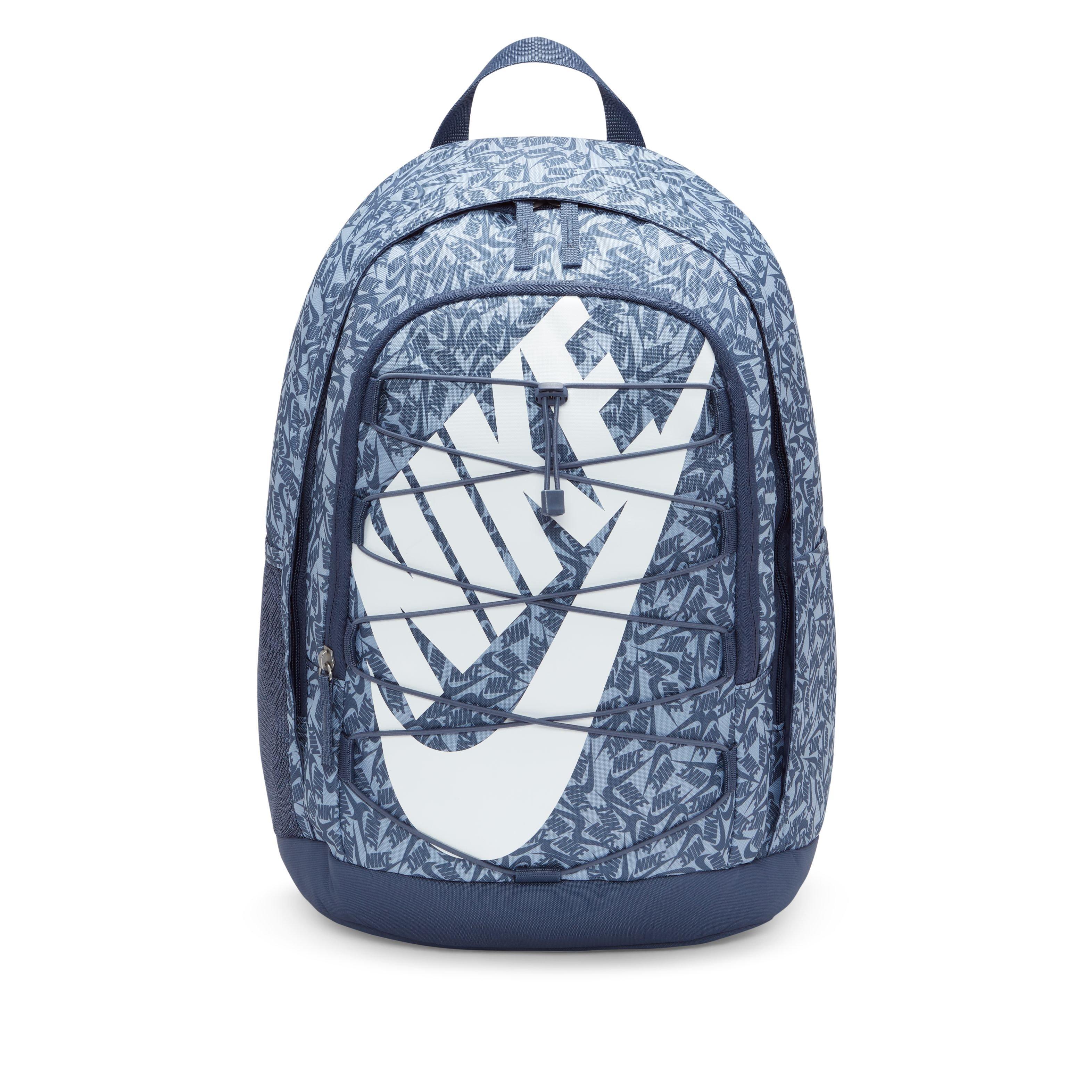 Nike Hayward All Over Print Blue Backpack