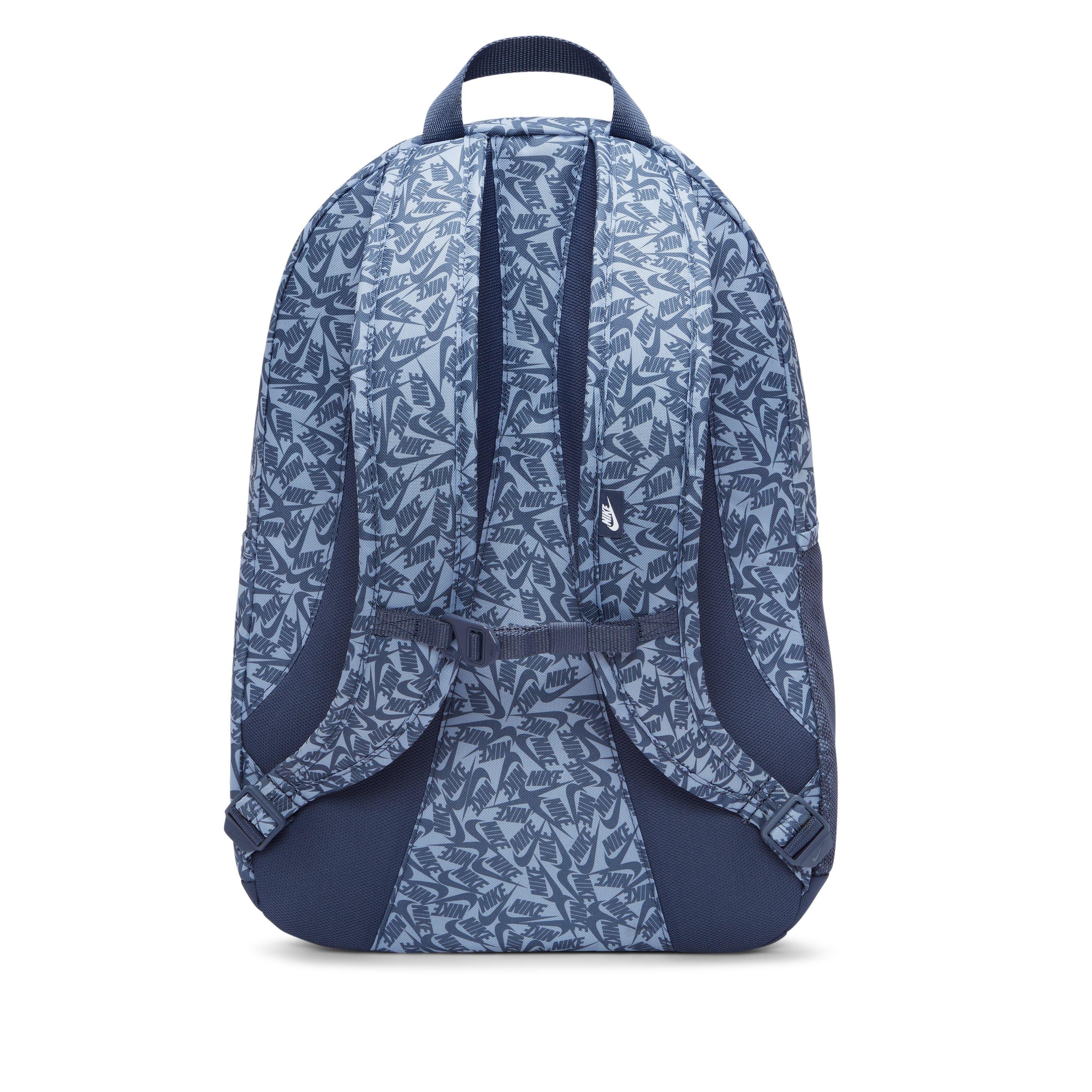Nike Hayward All Over Print Blue Backpack