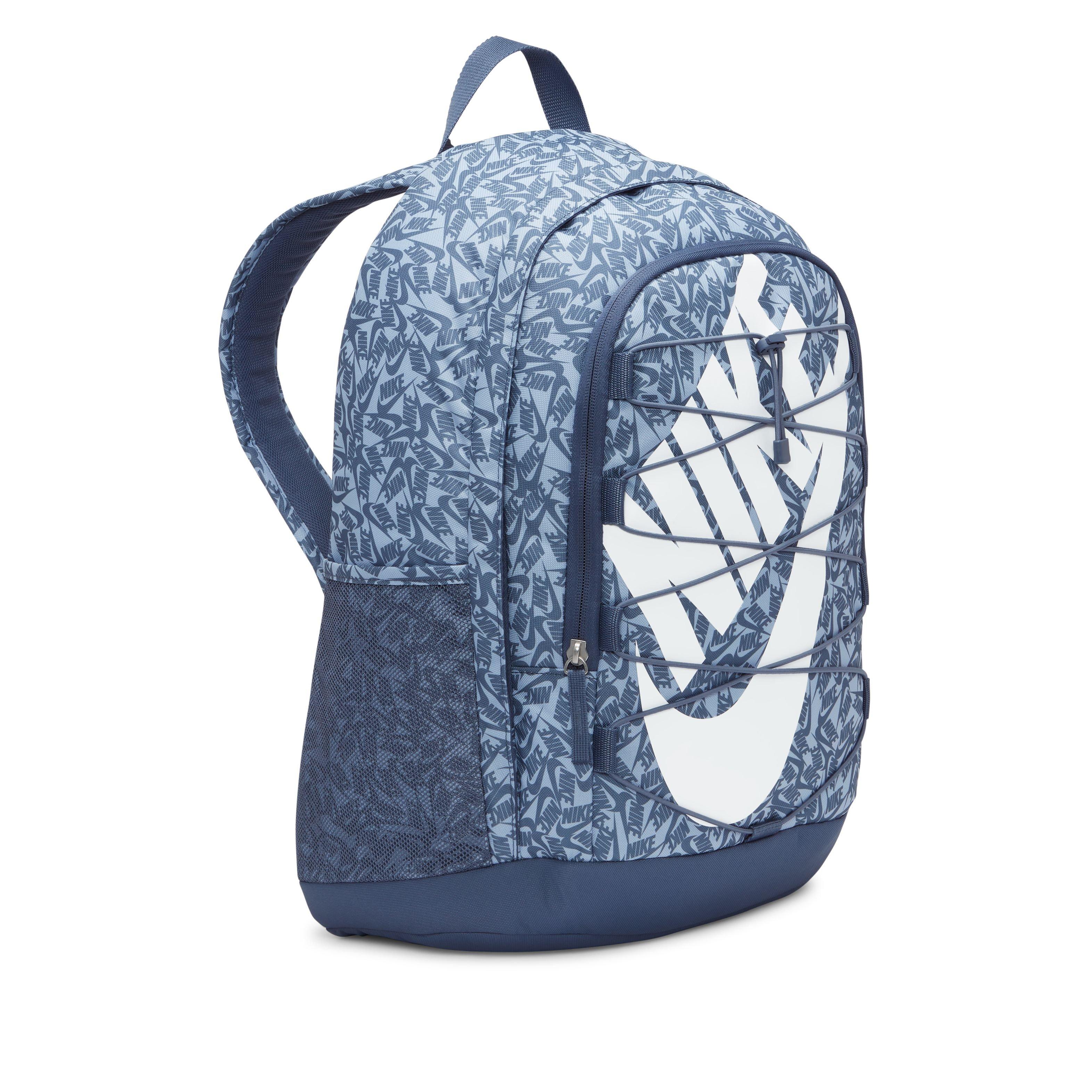 Nike Hayward All Over Print Blue Backpack