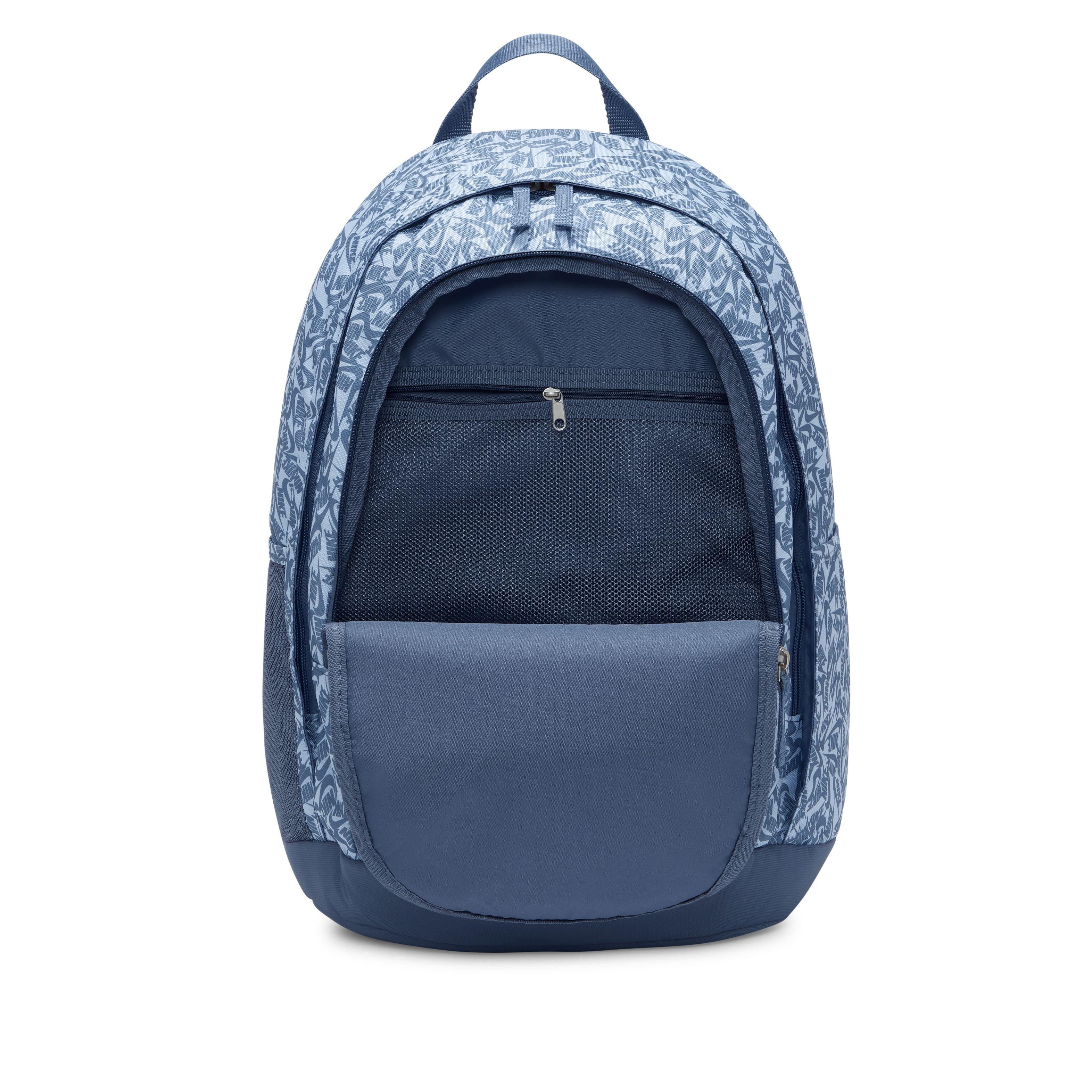 Nike Hayward All Over Print Blue Backpack