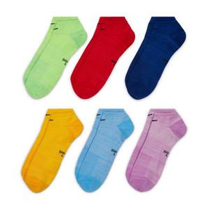 Nike Women's Everyday Lightweight No-Show Training Socks-Multi-Color