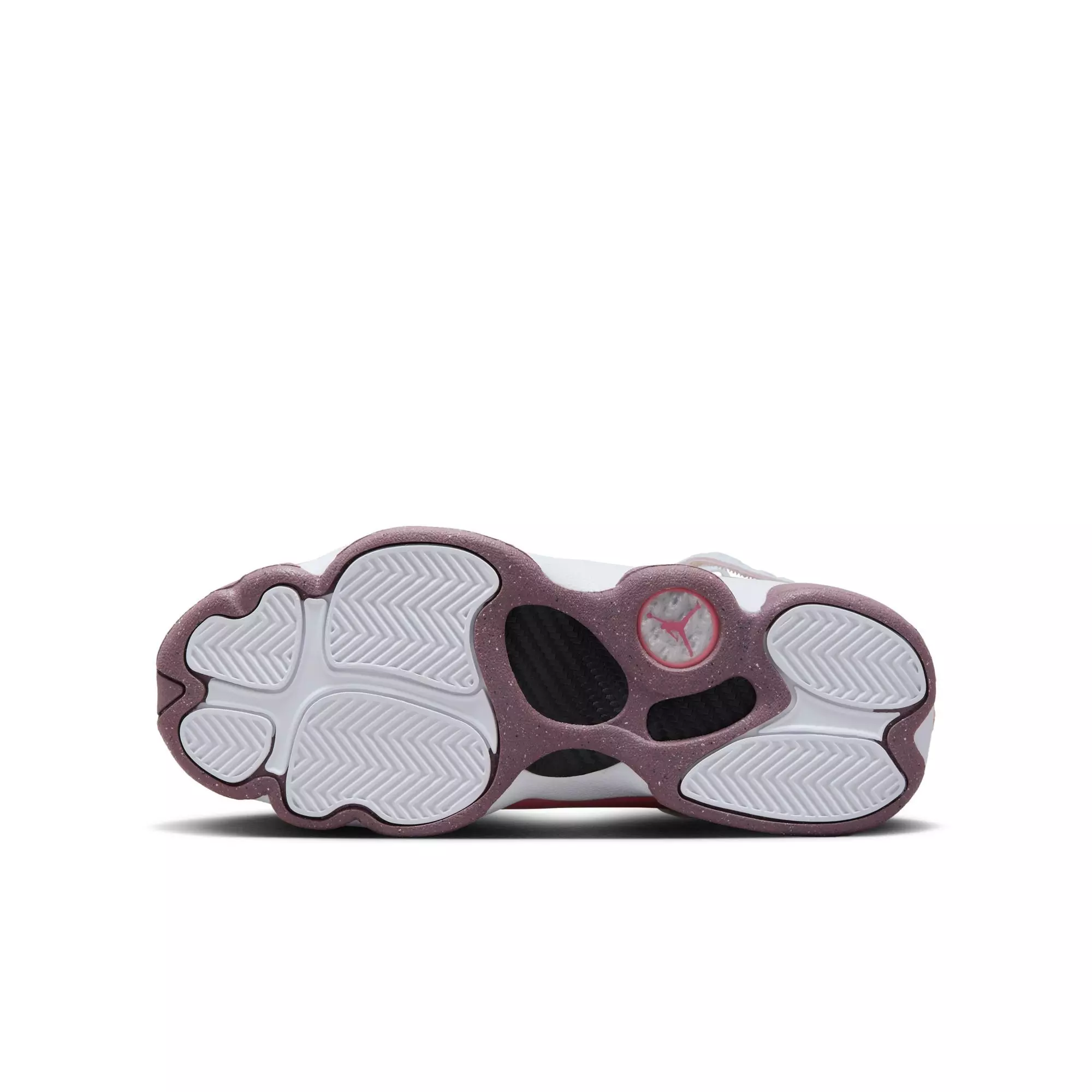 Jordan 6 Rings "Coral Chalk/Desert Berry/White" Grade School Girls' Shoe - PINK/WHITE