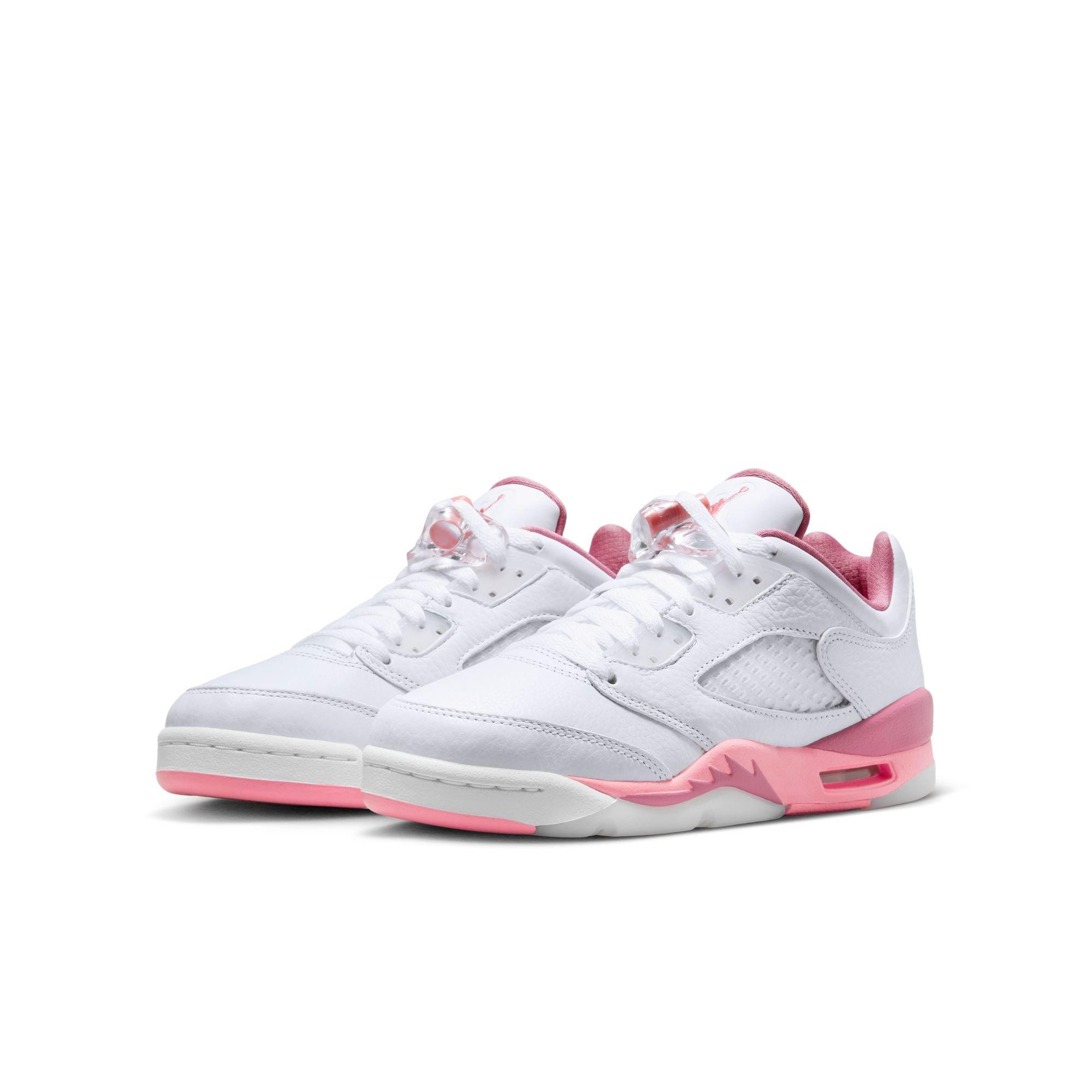 Jordan 5 Retro Low Fundamental Preschool Girls' Shoe - Hibbett