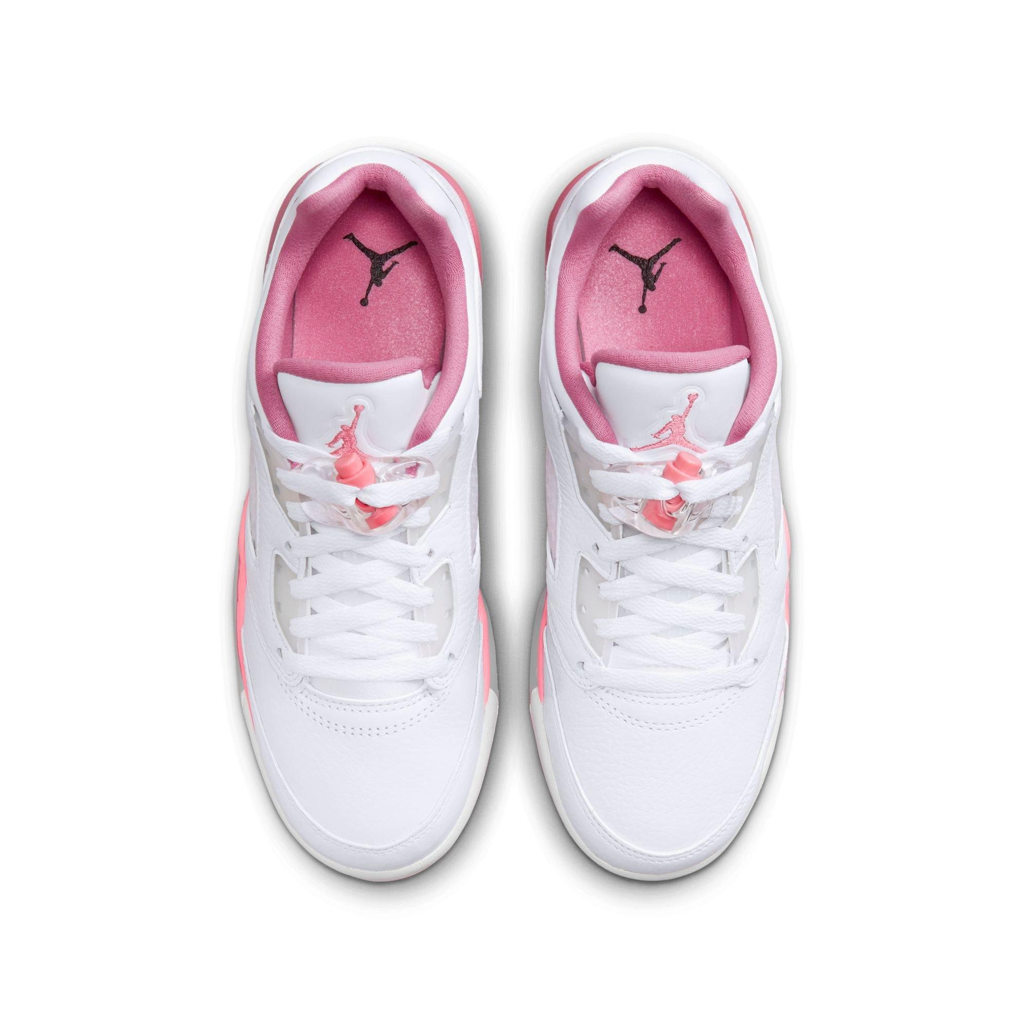 Jordan 5 Retro Low Fundamental Preschool Girls' Shoe - Hibbett