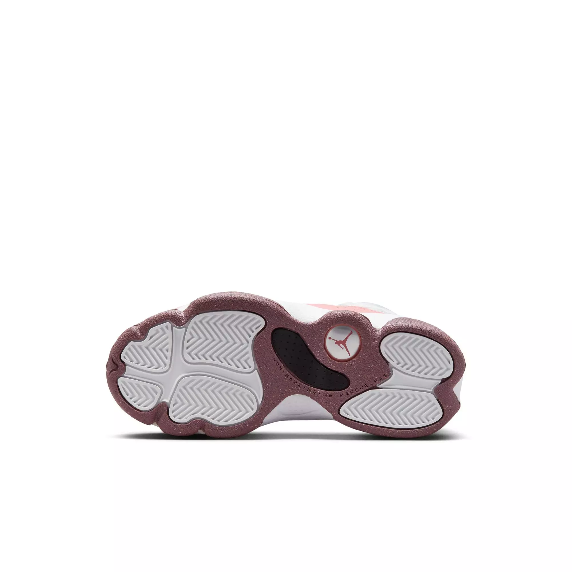 Jordan 6 Rings "Coral Chalk/Desert Berry/White" Preschool Girls' Shoe - PINK/WHITE