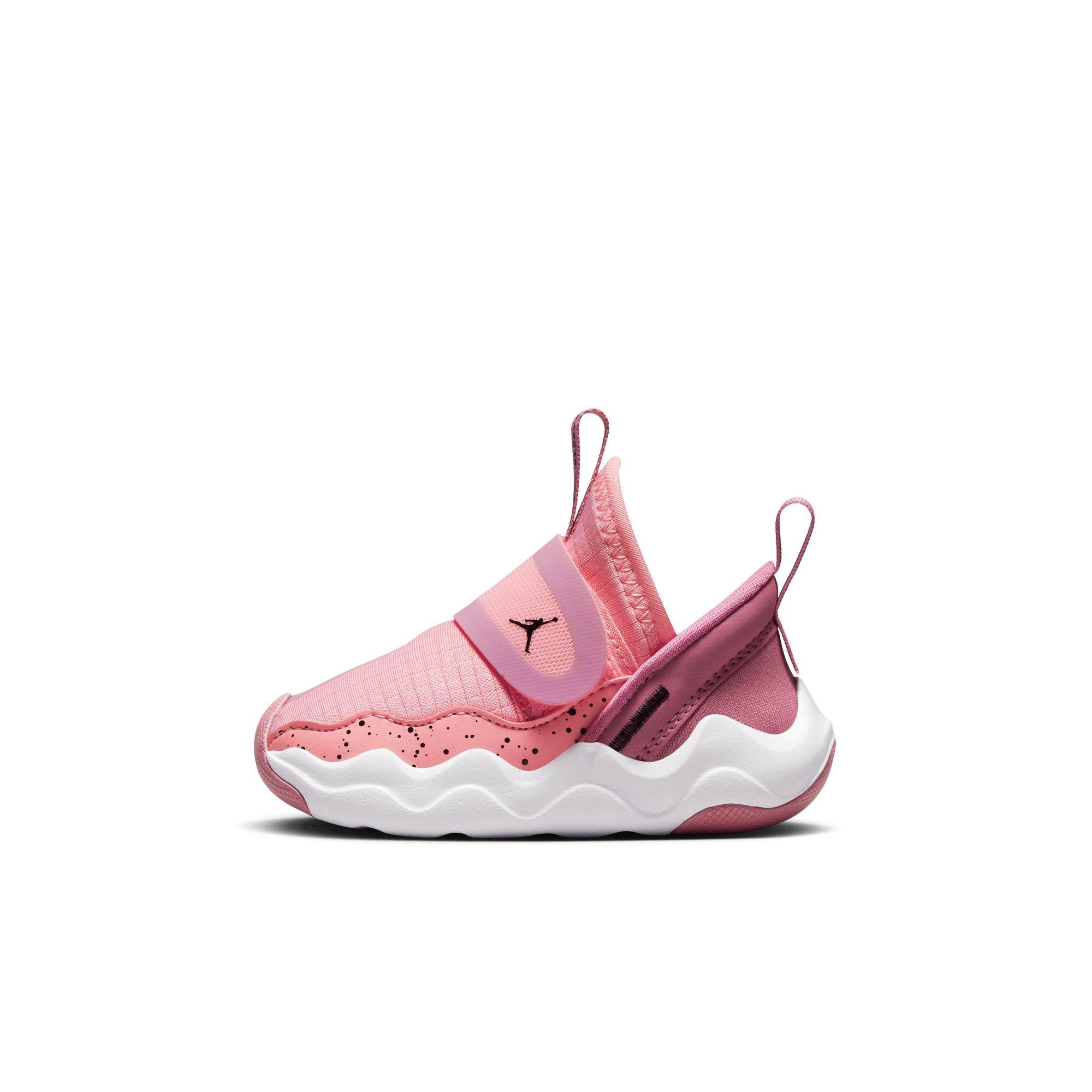 Jordan 23/7 "Coral Chalk/Desert Berry/White" Toddler Girls' Shoe - PINK/WHITE Thumbnail View 9