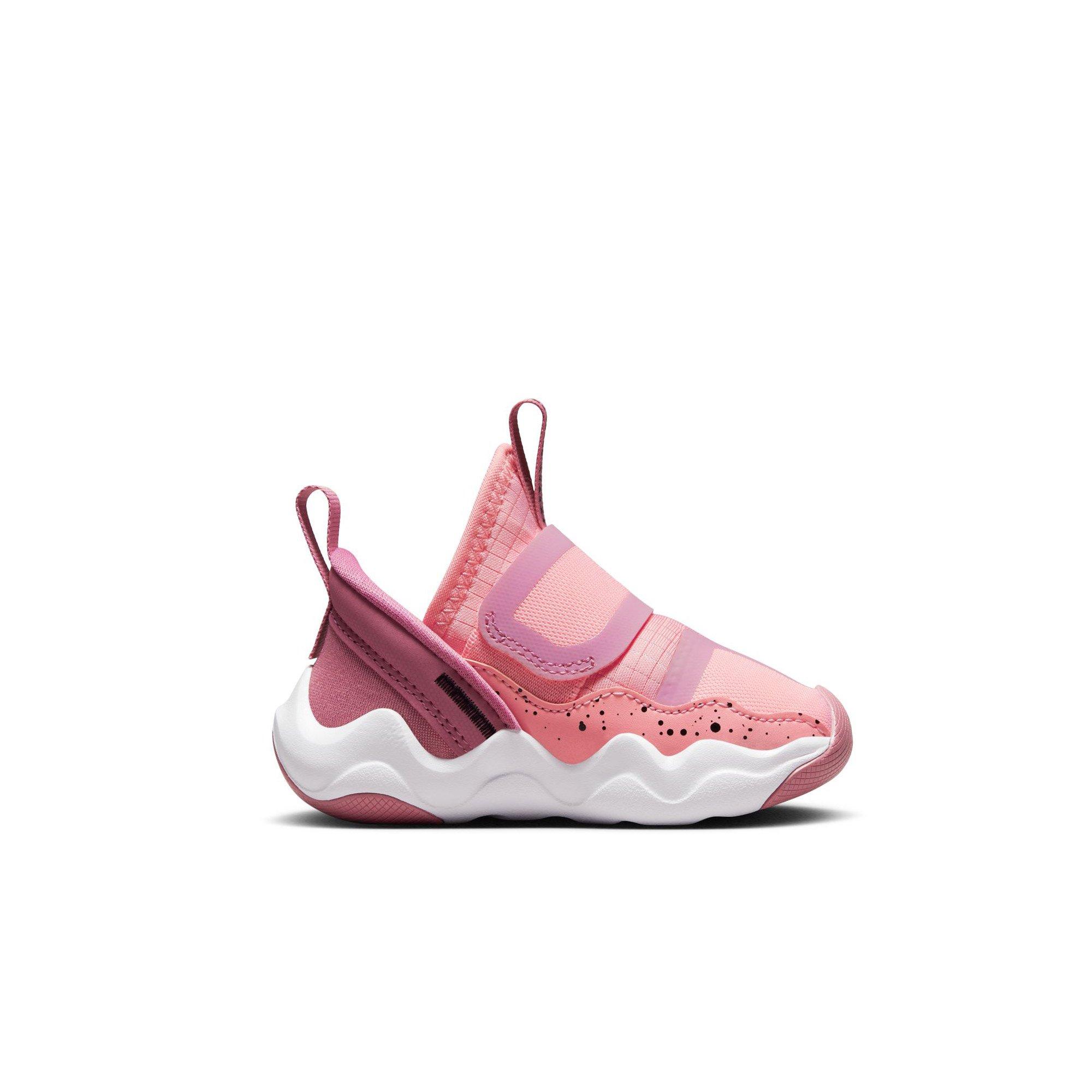 Jordan 23/7 "Coral Chalk/Desert Berry/White" Toddler Girls' Shoe - PINK/WHITE Thumbnail View 2