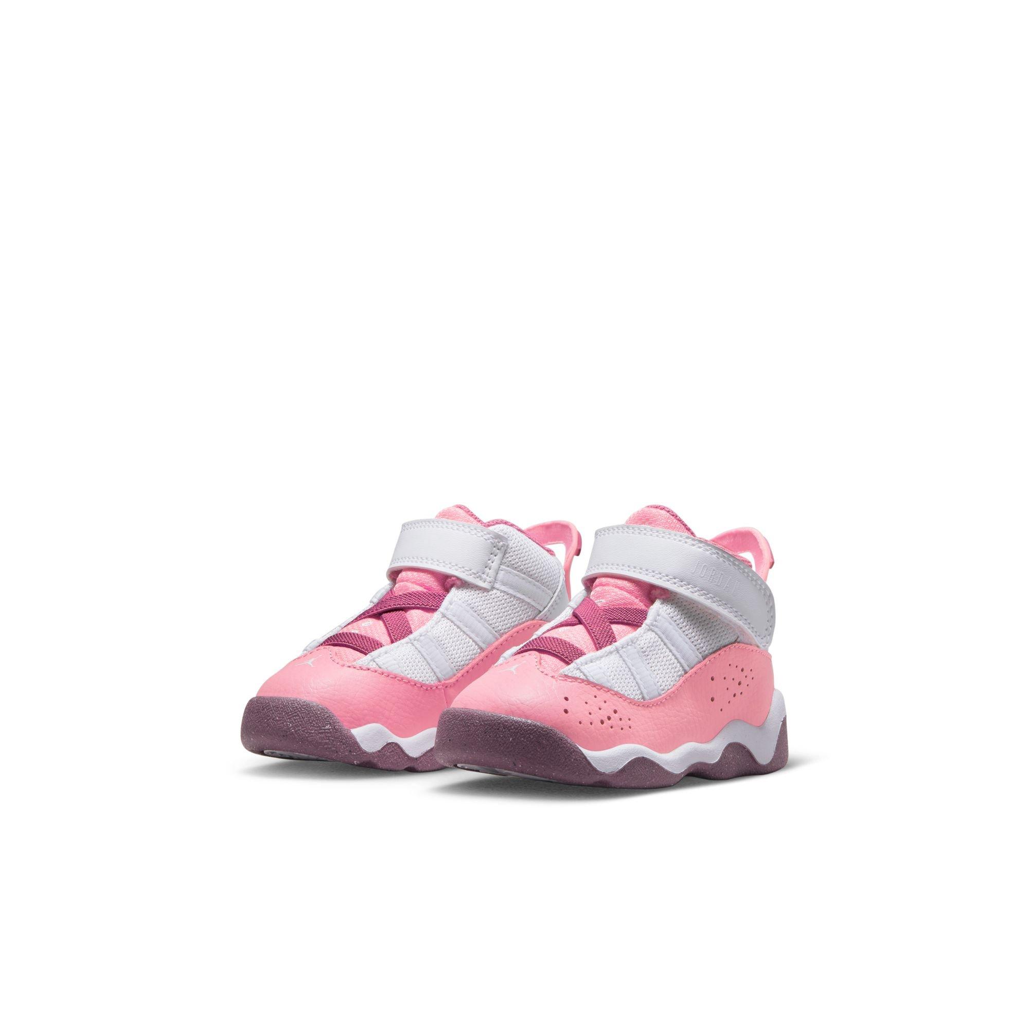 Pink sales toddler jordans