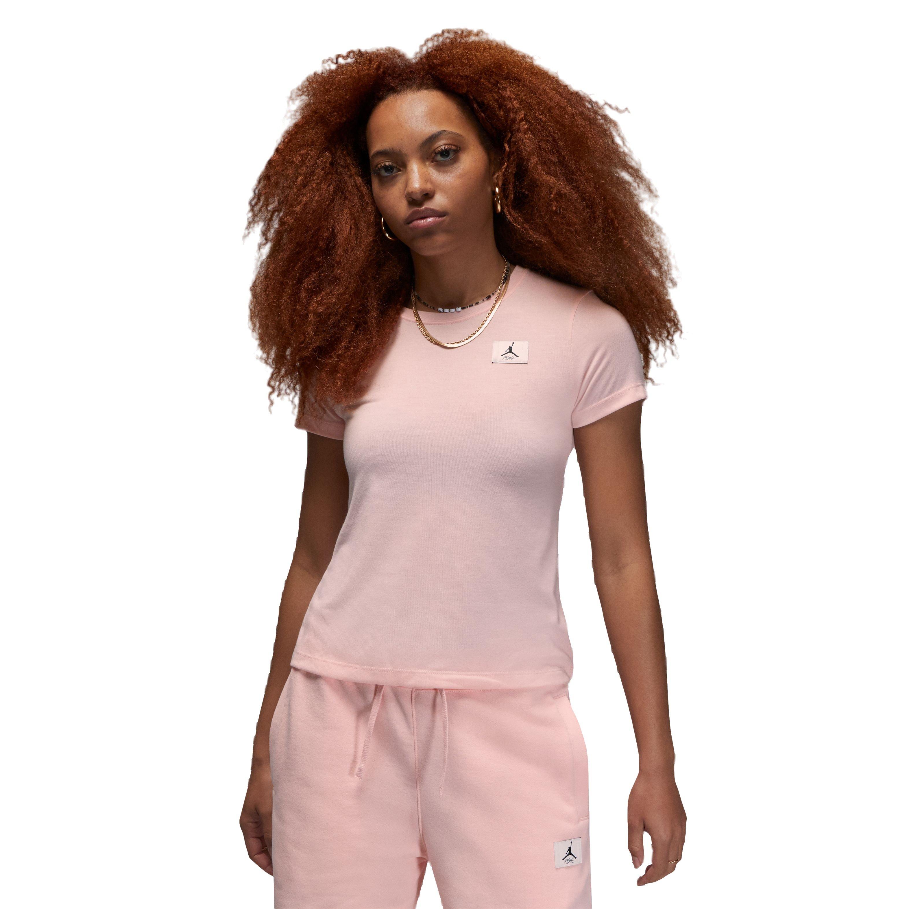 Jordan Women's Slim Tee-Pink - PINK Thumbnail View 1