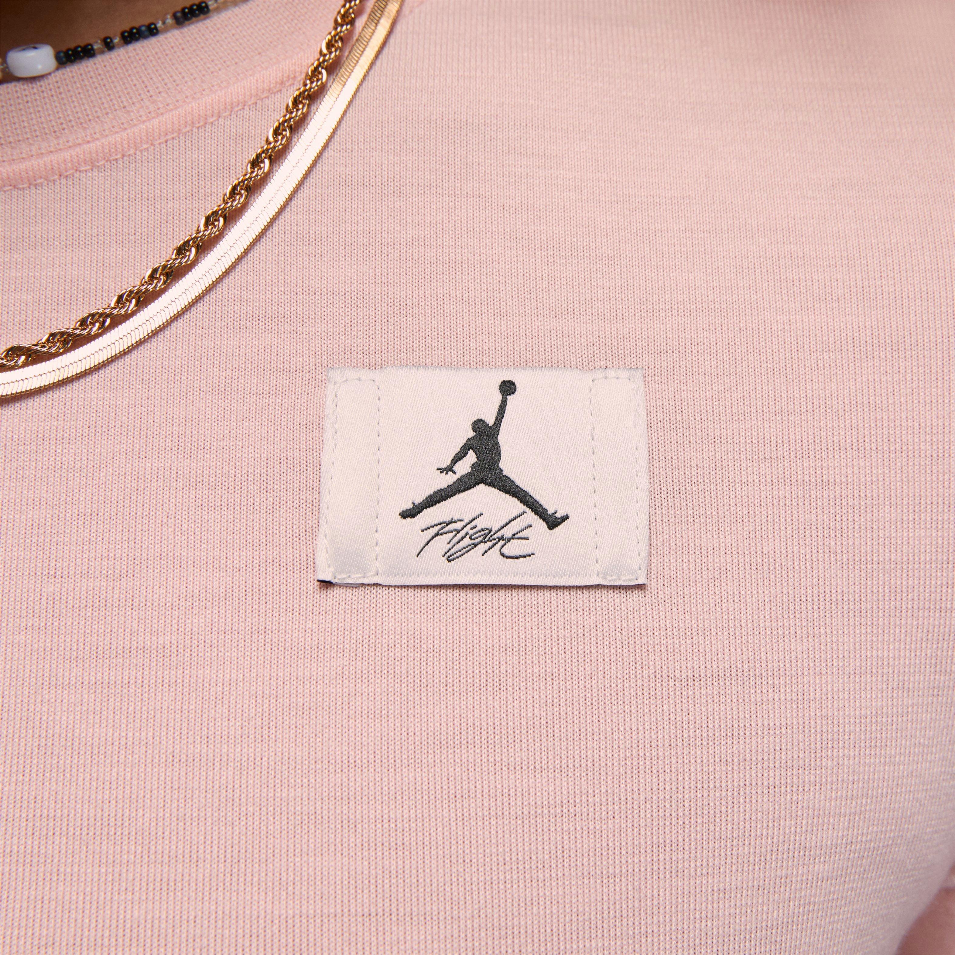 Jordan Women's Slim Tee-Pink - PINK Thumbnail View 4