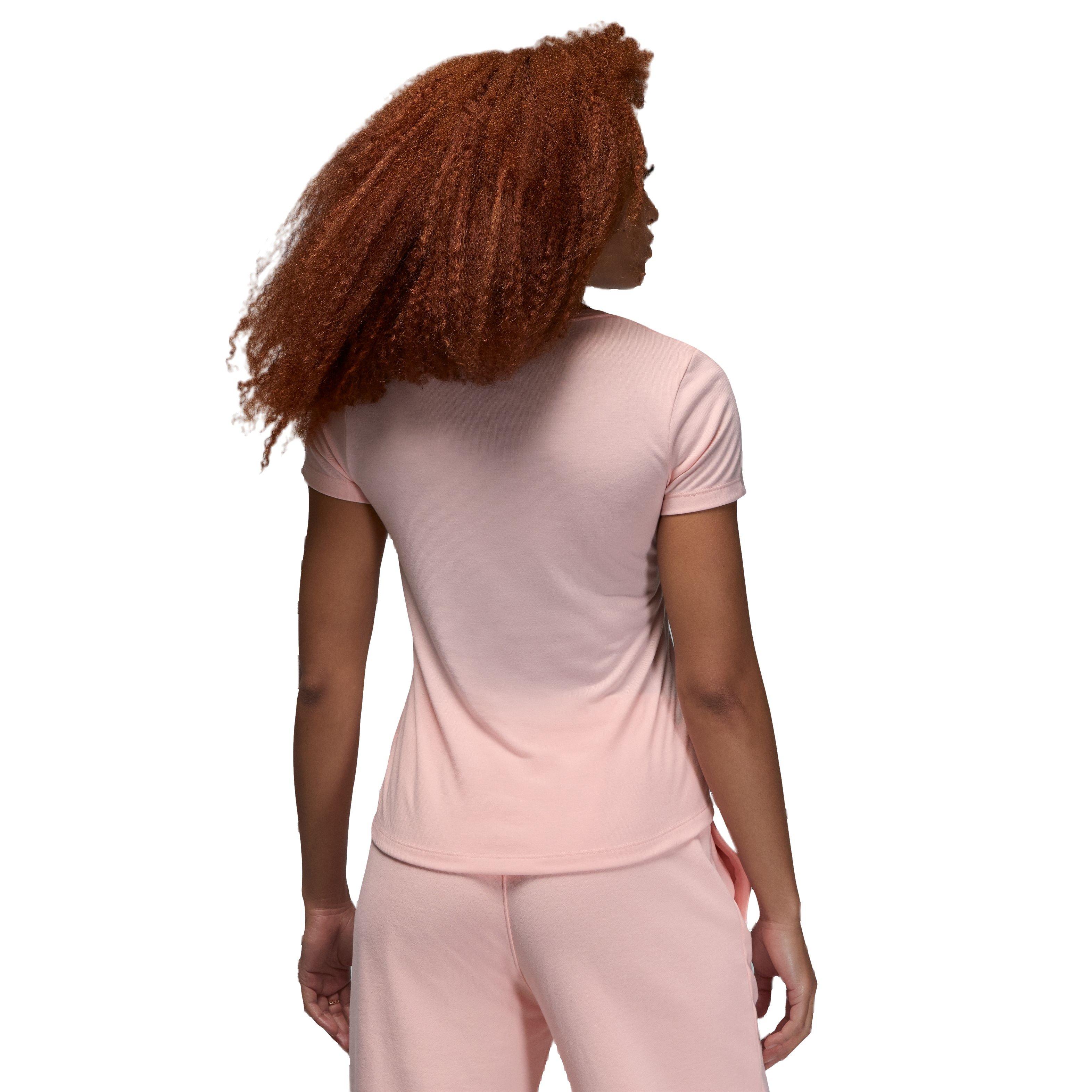 Jordan Women's Slim Tee-Pink - PINK Thumbnail View 2