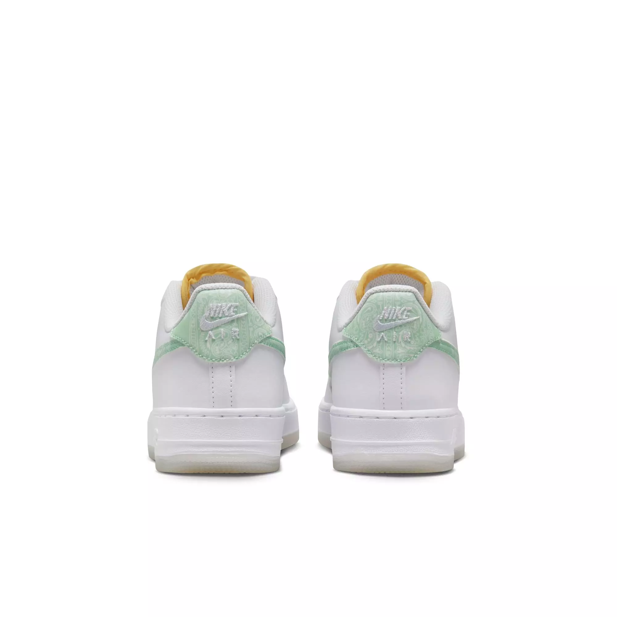 Nike Air Force 1 LV8 "White/Mint Foam/Phantom" Grade School Kids' Shoe - WHITE/GREEN