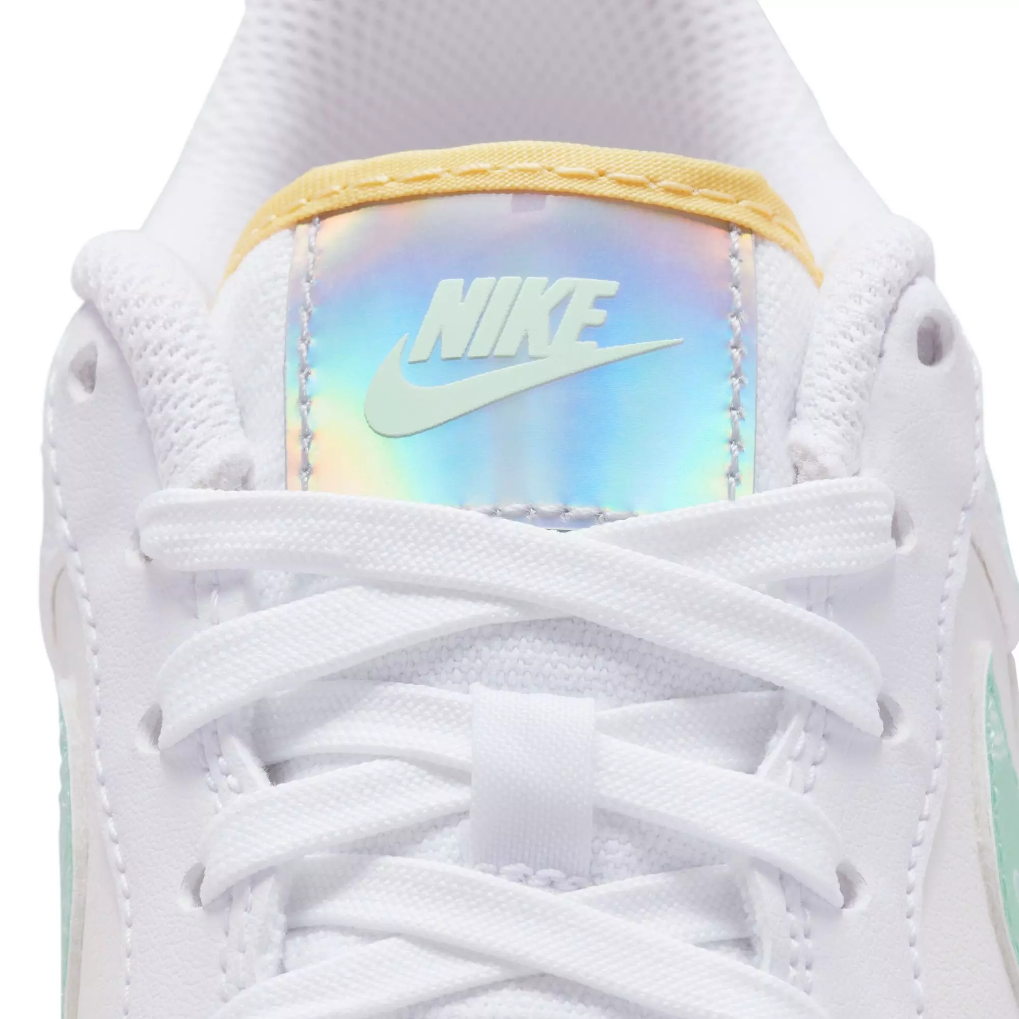 Nike Air Force 1 LV8 "White/Mint Foam/Phantom" Grade School Kids' Shoe - WHITE/GREEN