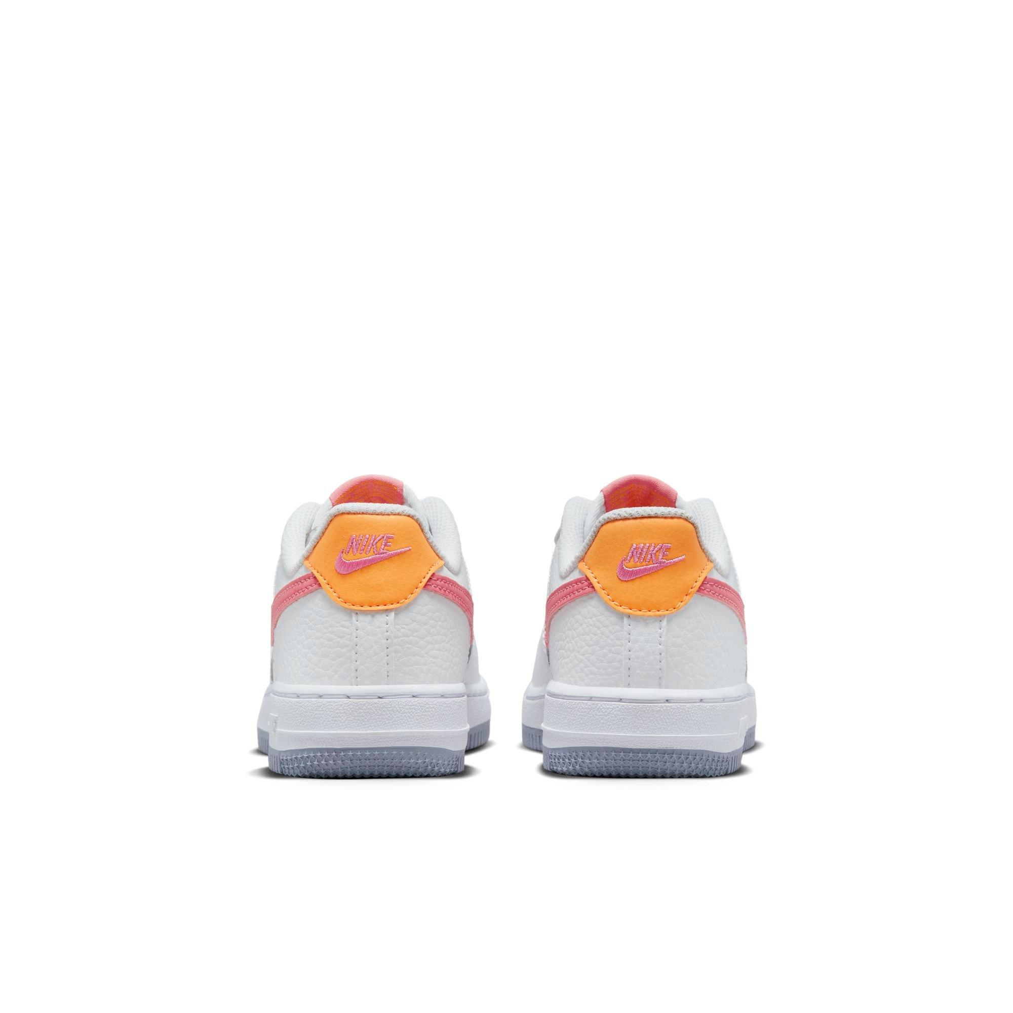 Nike Force 1 Low TD (Infant/Toddler) White/Coral