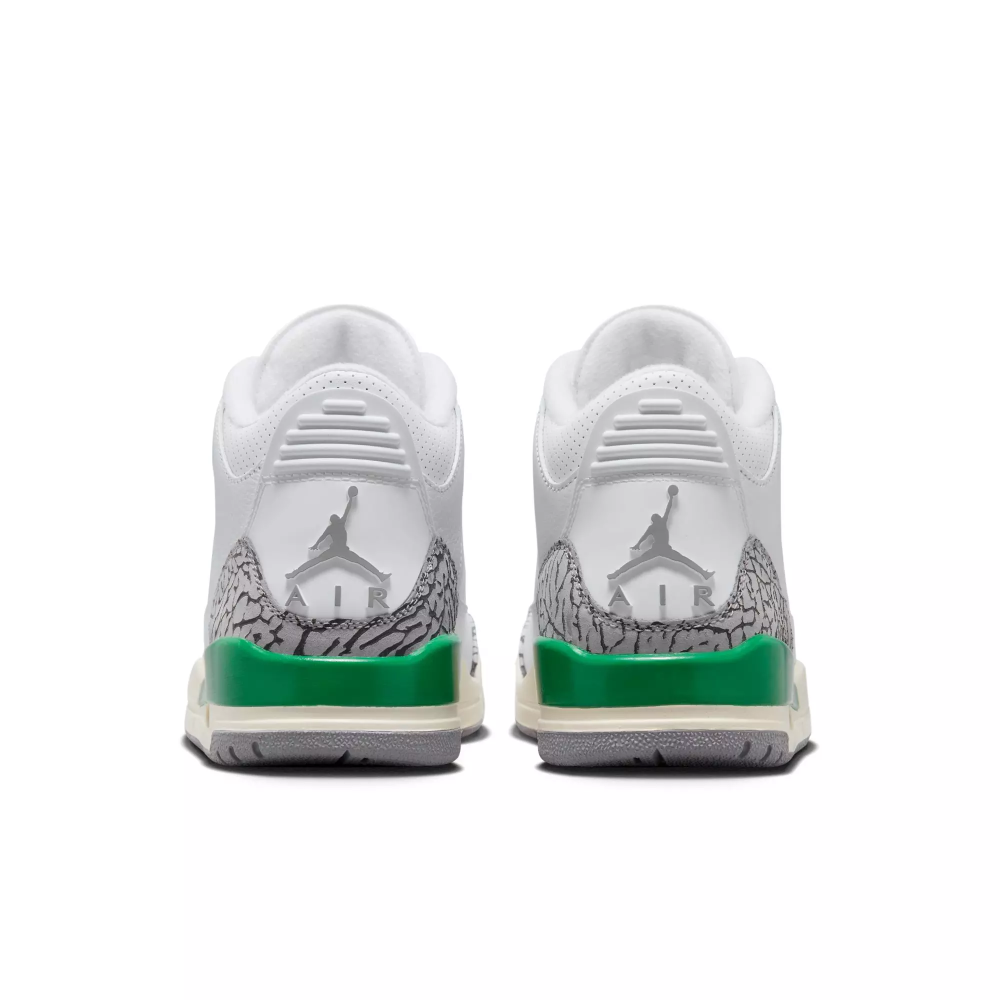 Jordan 3 Retro "Lucky Green" Women's Shoe - WHITE/VARSITY RED/LUCKY GREEN