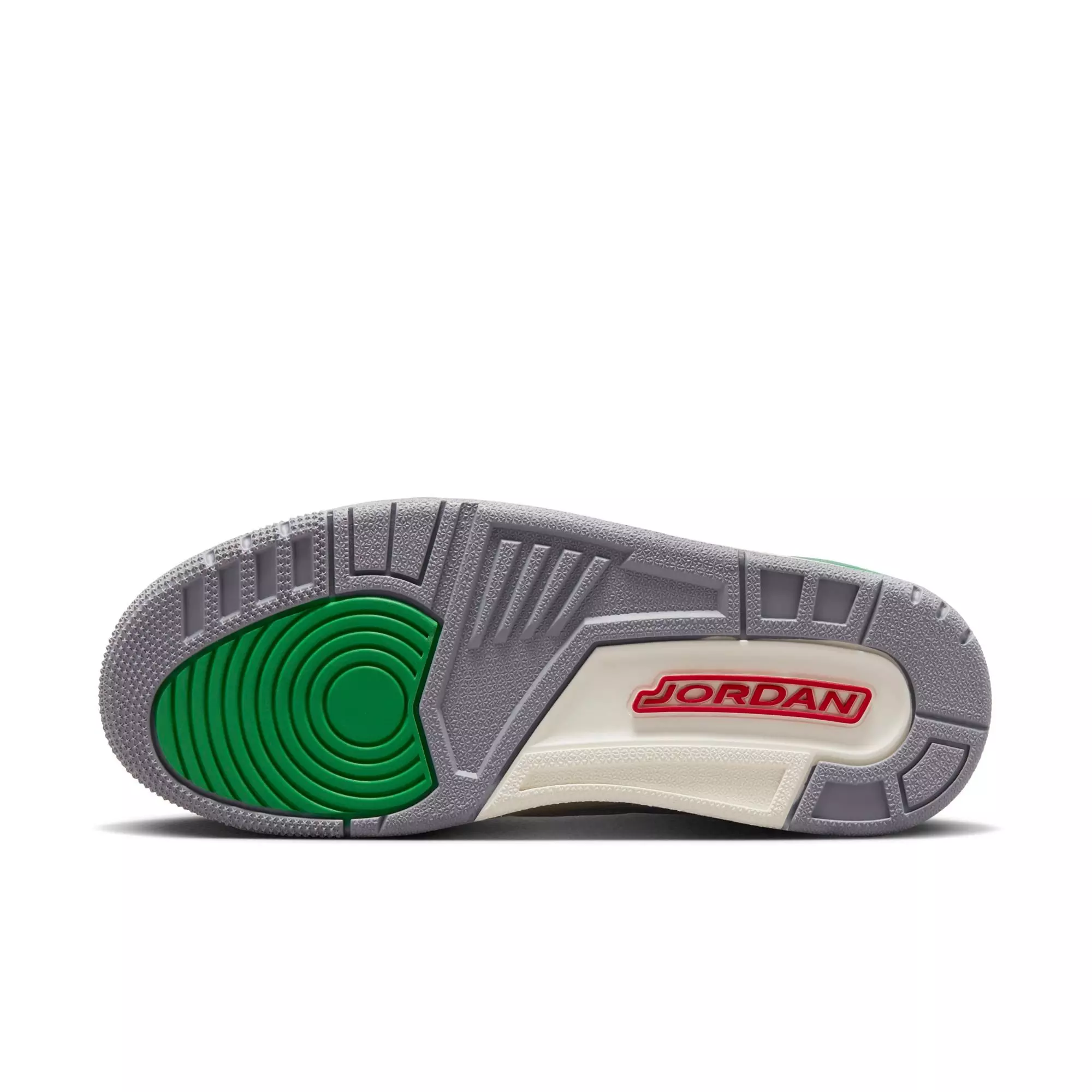 Jordan 3 Retro "Lucky Green" Women's Shoe - WHITE/VARSITY RED/LUCKY GREEN