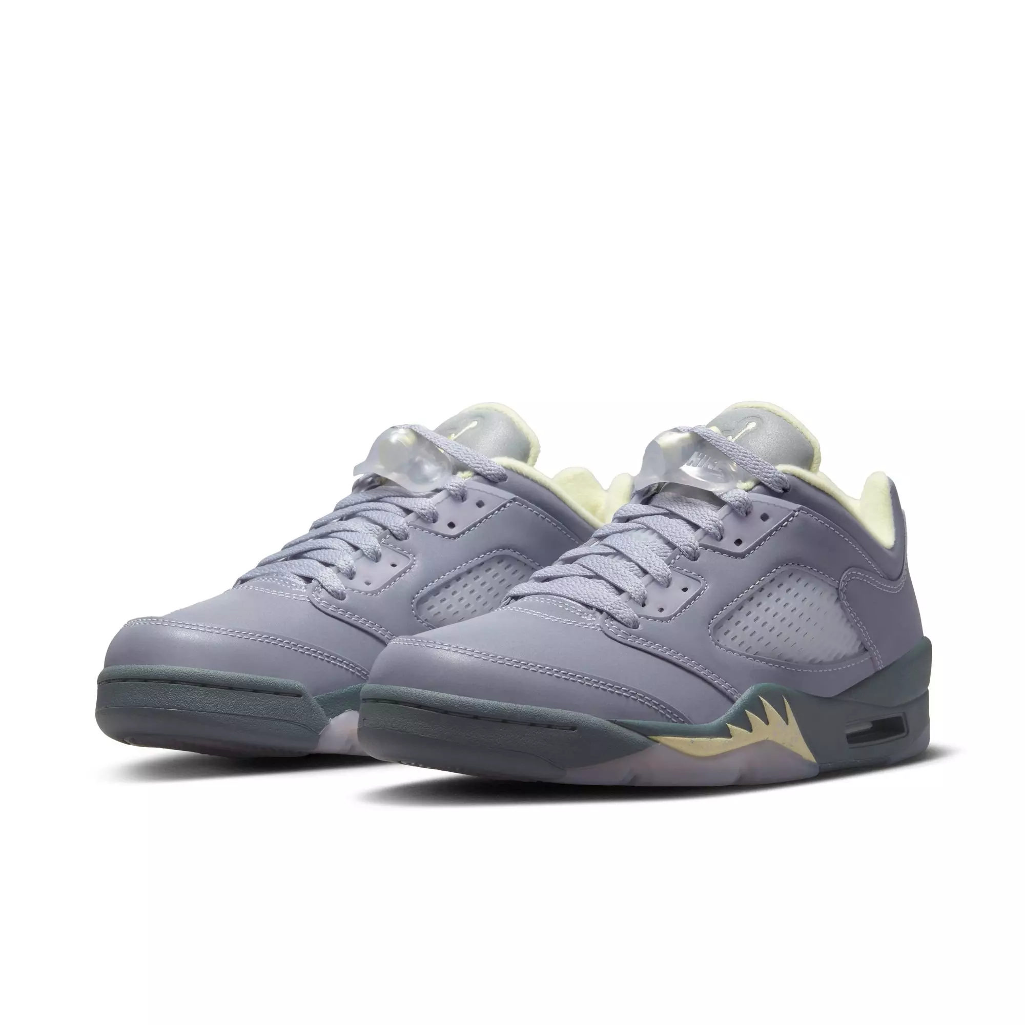 Jordan 5 Retro Low "Indigo Haze" Women's Shoe - Indigo Haze/Fire Red/Metallic Silver