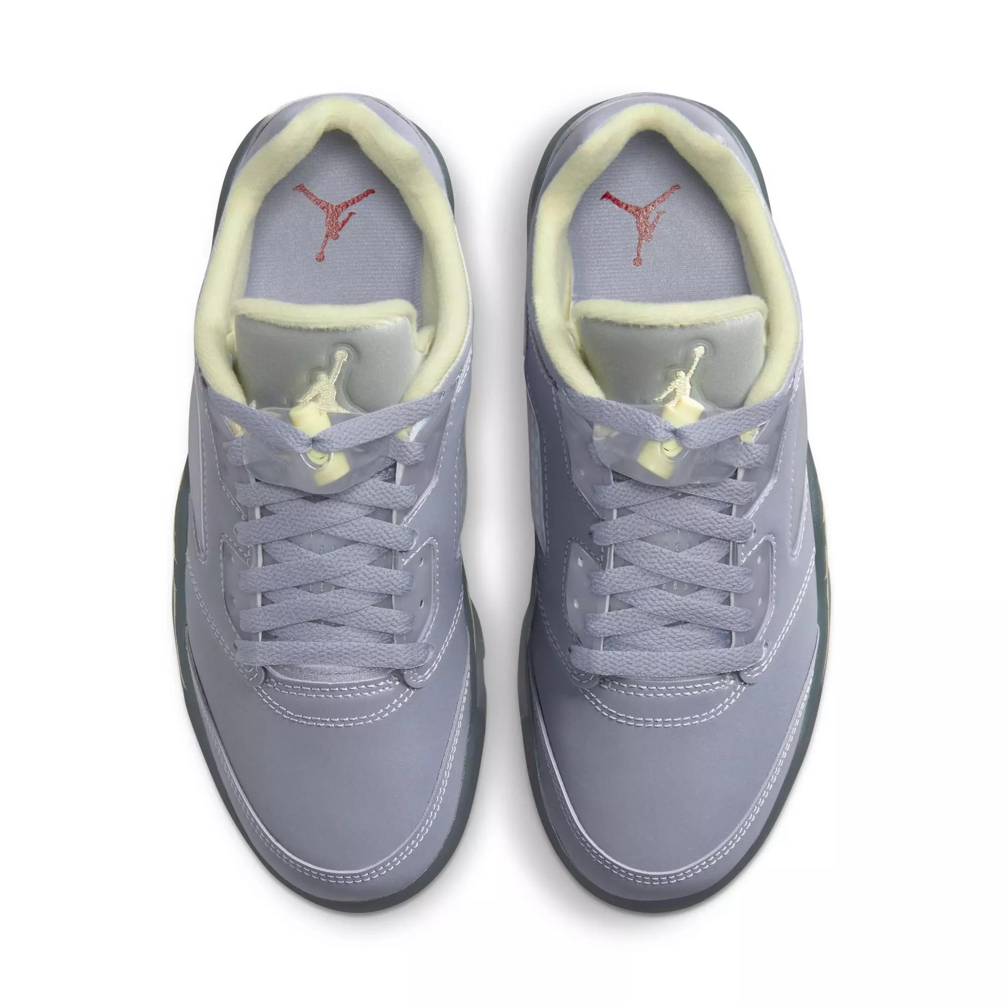 Jordan 5 Retro Low "Indigo Haze" Women's Shoe - Indigo Haze/Fire Red/Metallic Silver
