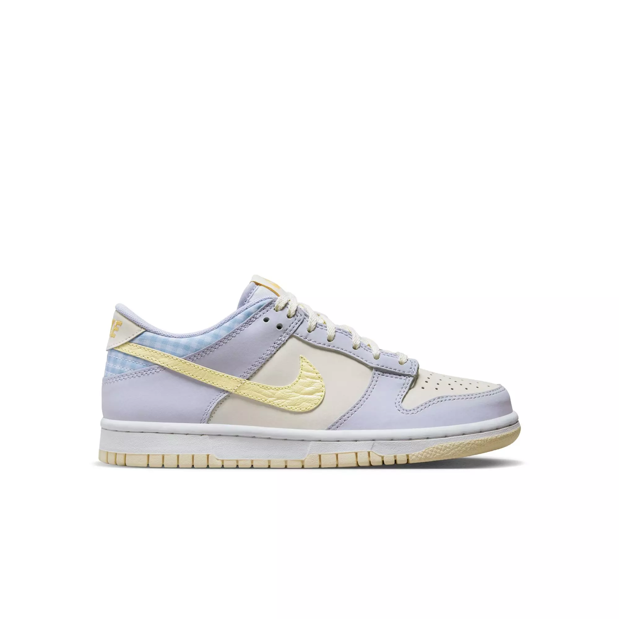 Nike Dunk Low SE "Easter" Preschool Girls' Shoe - PURPLE/YELLOW