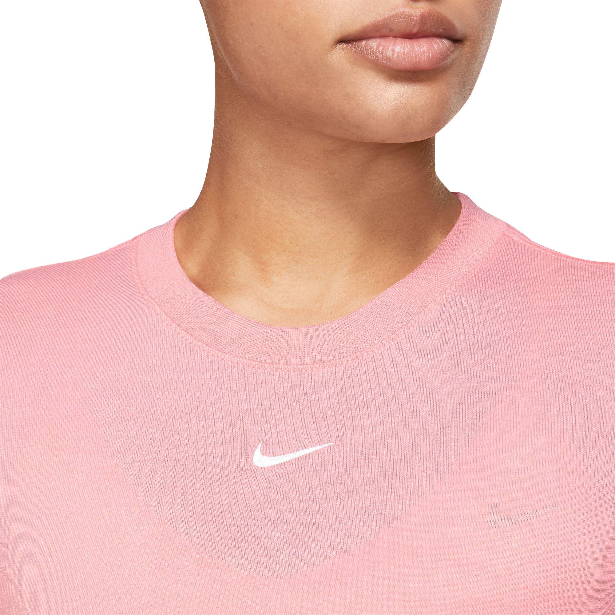 Nike Women's Dri-Fit Training Tank, Large, Coral Chalk