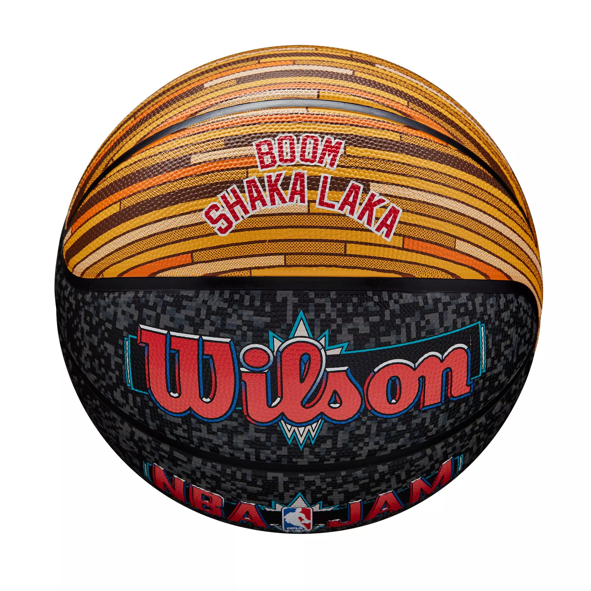 Wilson NBA Jam 29.5" Outdoor Basketball - BLACK/TAN