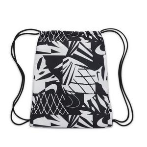 Nike Big Kids' Drawstring Bag-Black/White