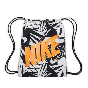 Nike Big Kids' Drawstring Bag-Black/White