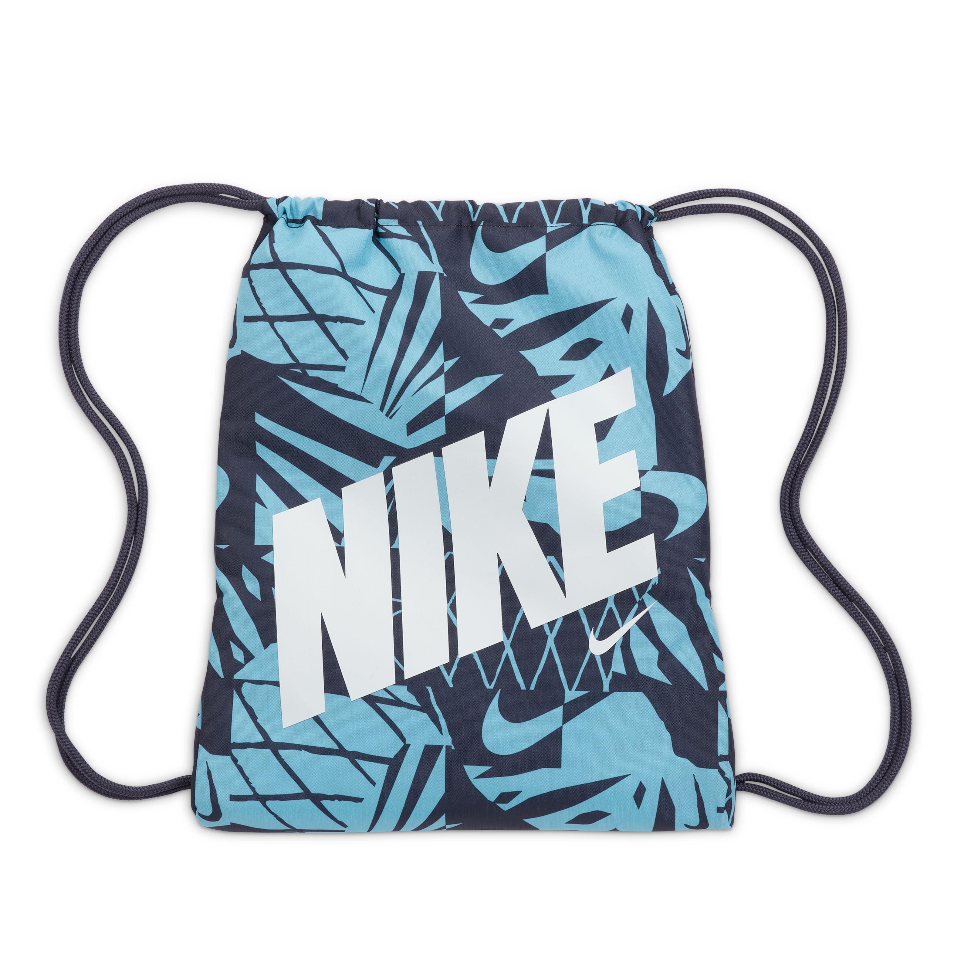 Nike Big Kids' Drawstring Bag-Blue - BLUE Thumbnail View 1