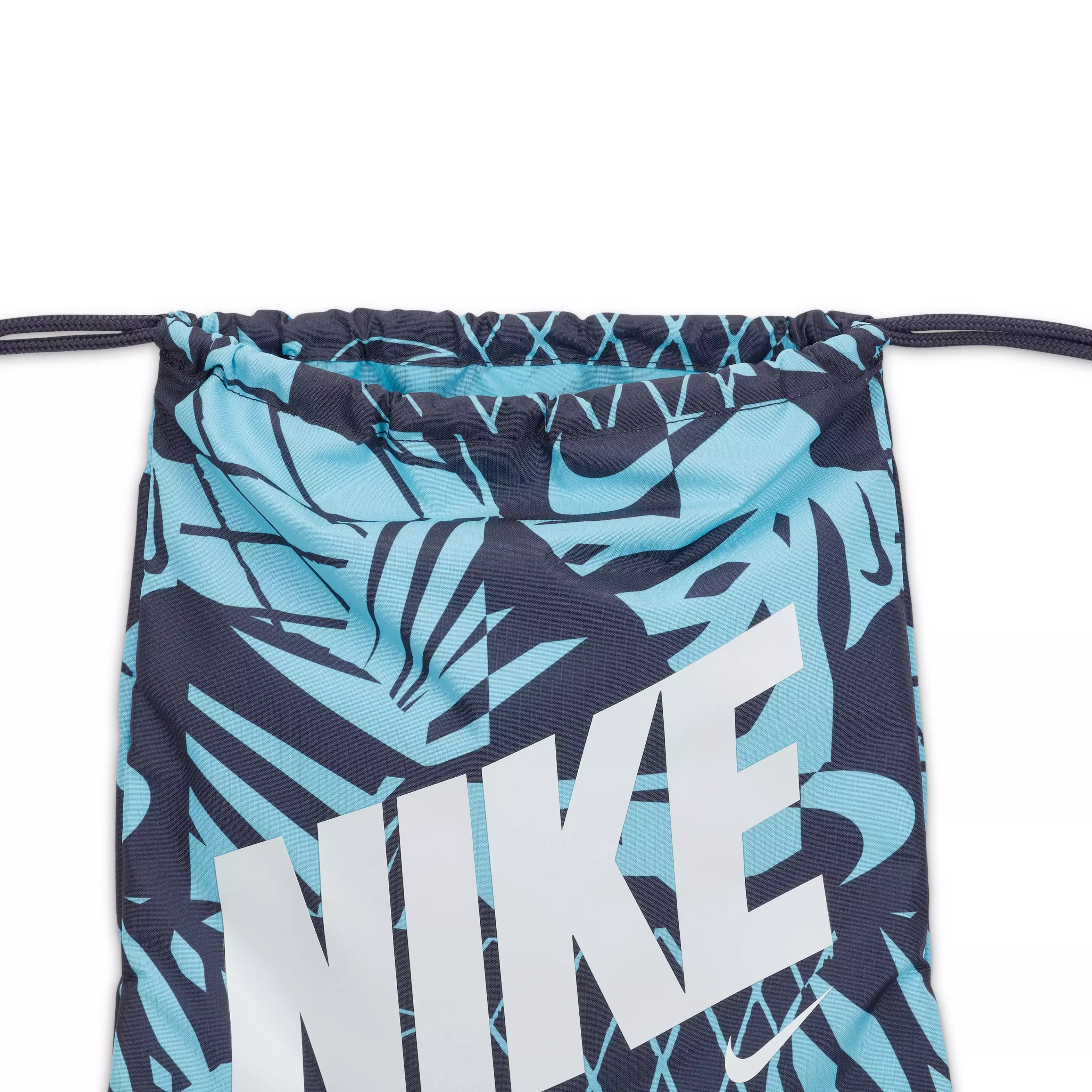 Nike Big Kids' Drawstring Bag-Blue - BLUE