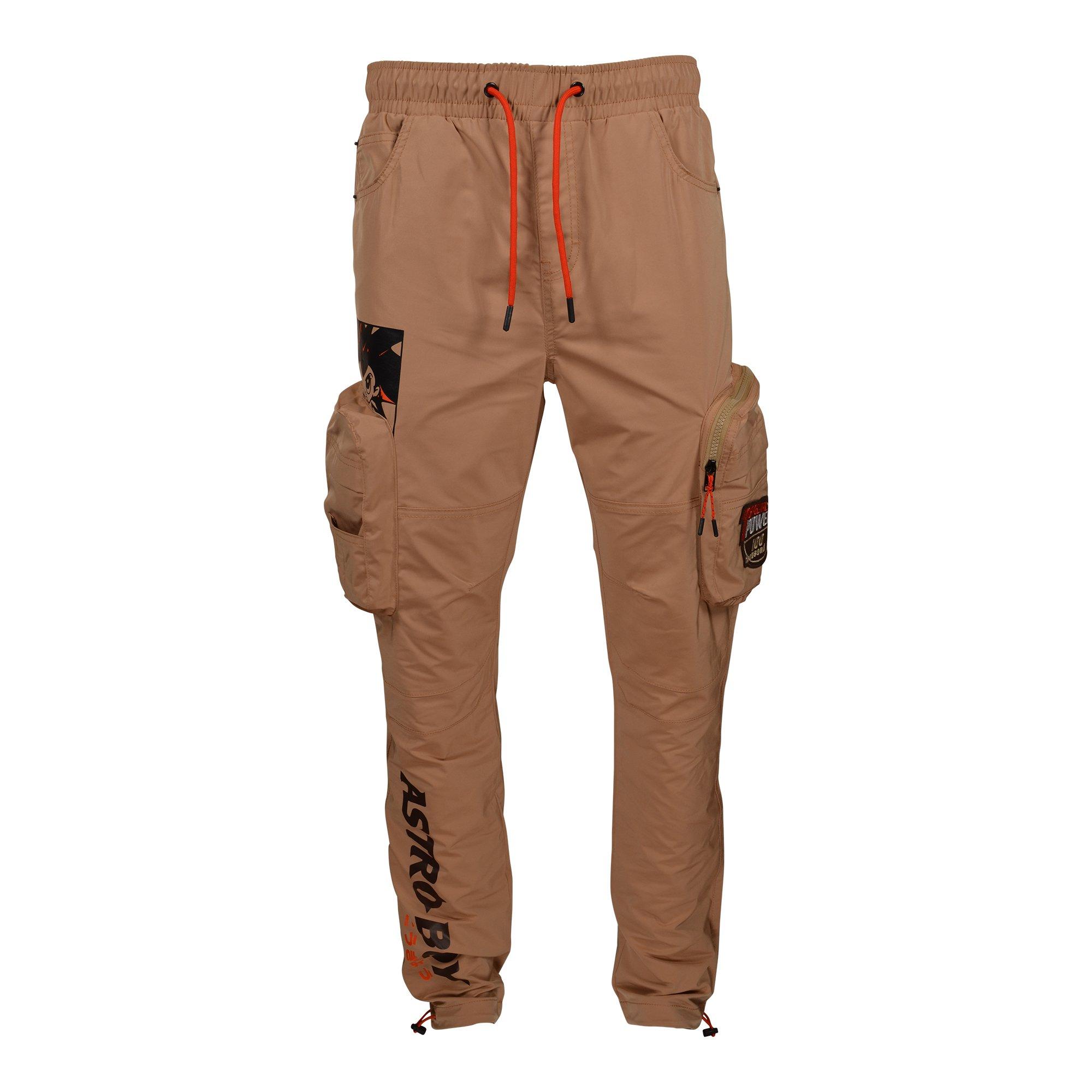 Lot29 X Astro Boy Men's Utility Tech Woven Pants - TAN Thumbnail View 1