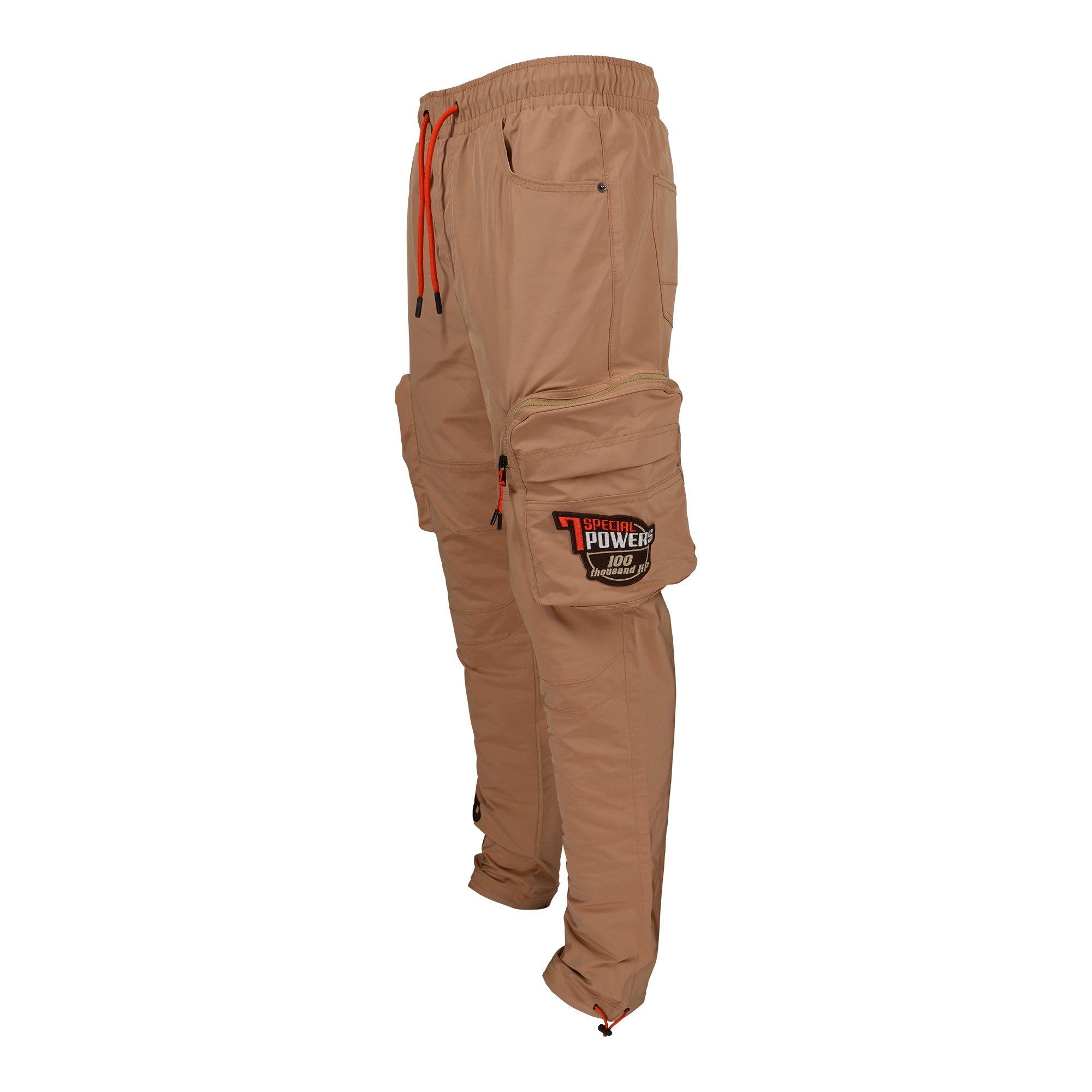 Lot29 X Astro Boy Men's Utility Tech Woven Pants - TAN Thumbnail View 3