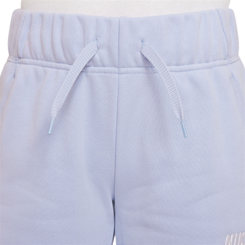 Nike Sportswear Club French Terry Big Girls' Purple/White Shorts