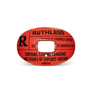 Battle Sports Oxygen Ruthless Football Mouthguard - Red/Black