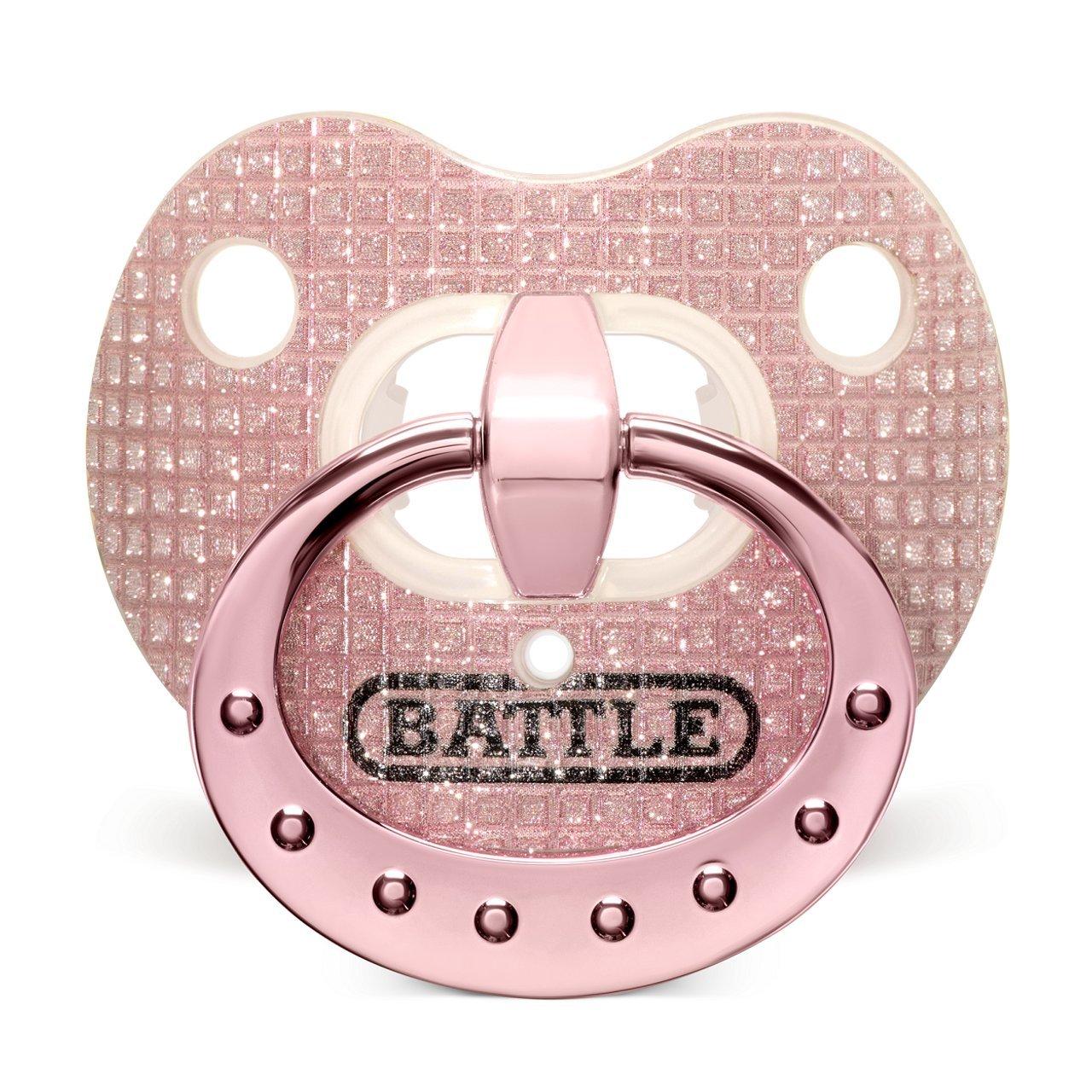 Battle Sports Oxygen Binky 3D Ice Pink Football Mouthguard