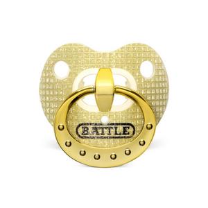 Battle Sports Oxygen Binky 3D Ice Gold Football Mouthguard